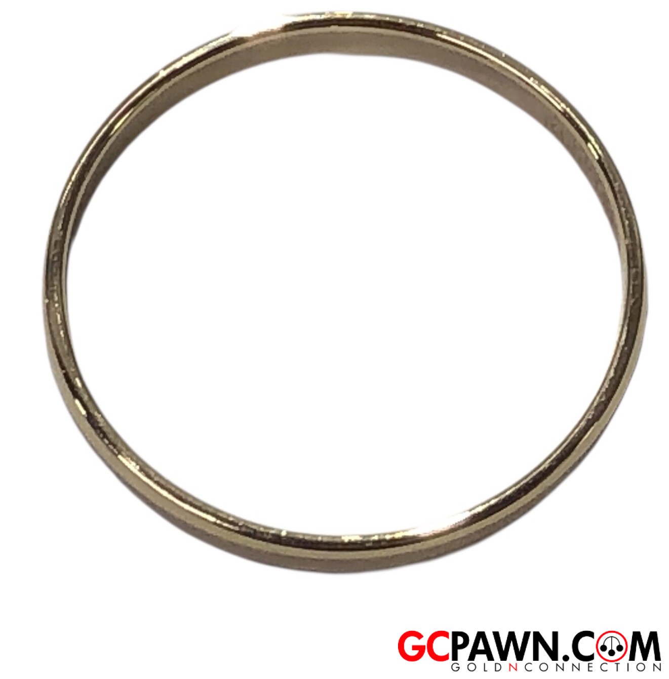 Men's Wedding band 14kt Yellow Gold-img-2