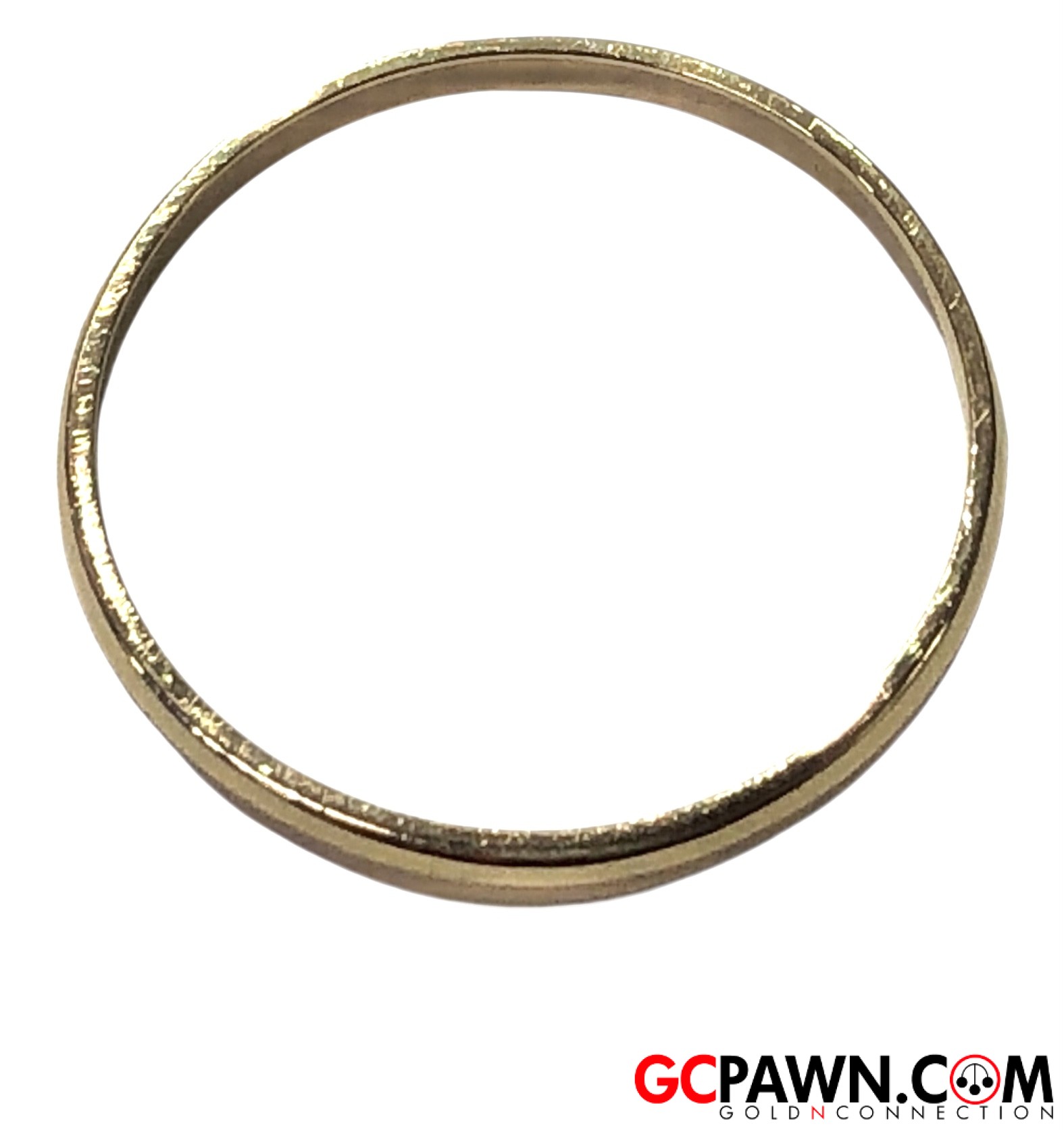 Women's Wedding band 14kt Yellow Gold-img-2
