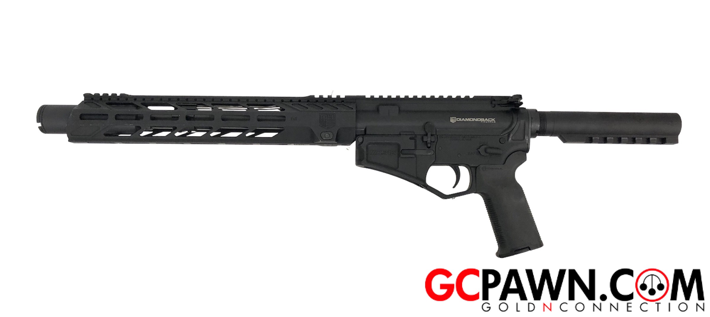 Diamond Back DB15 Pistol - DB15PD10B Handgun 5.56 x 45 MM nato Image
