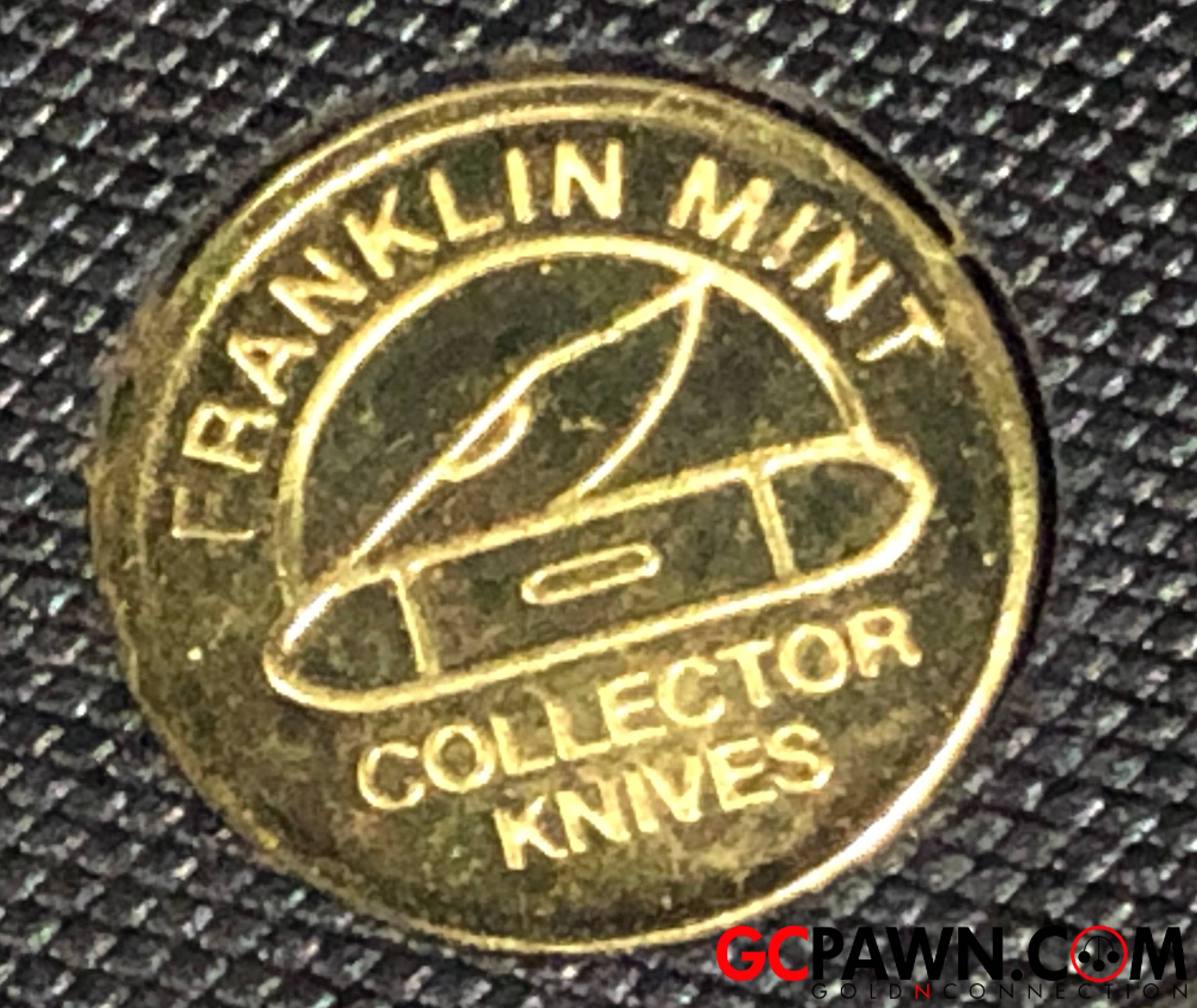 Franklin Mint Colt 1877 Double Action Lightning Knife Folding-img-4