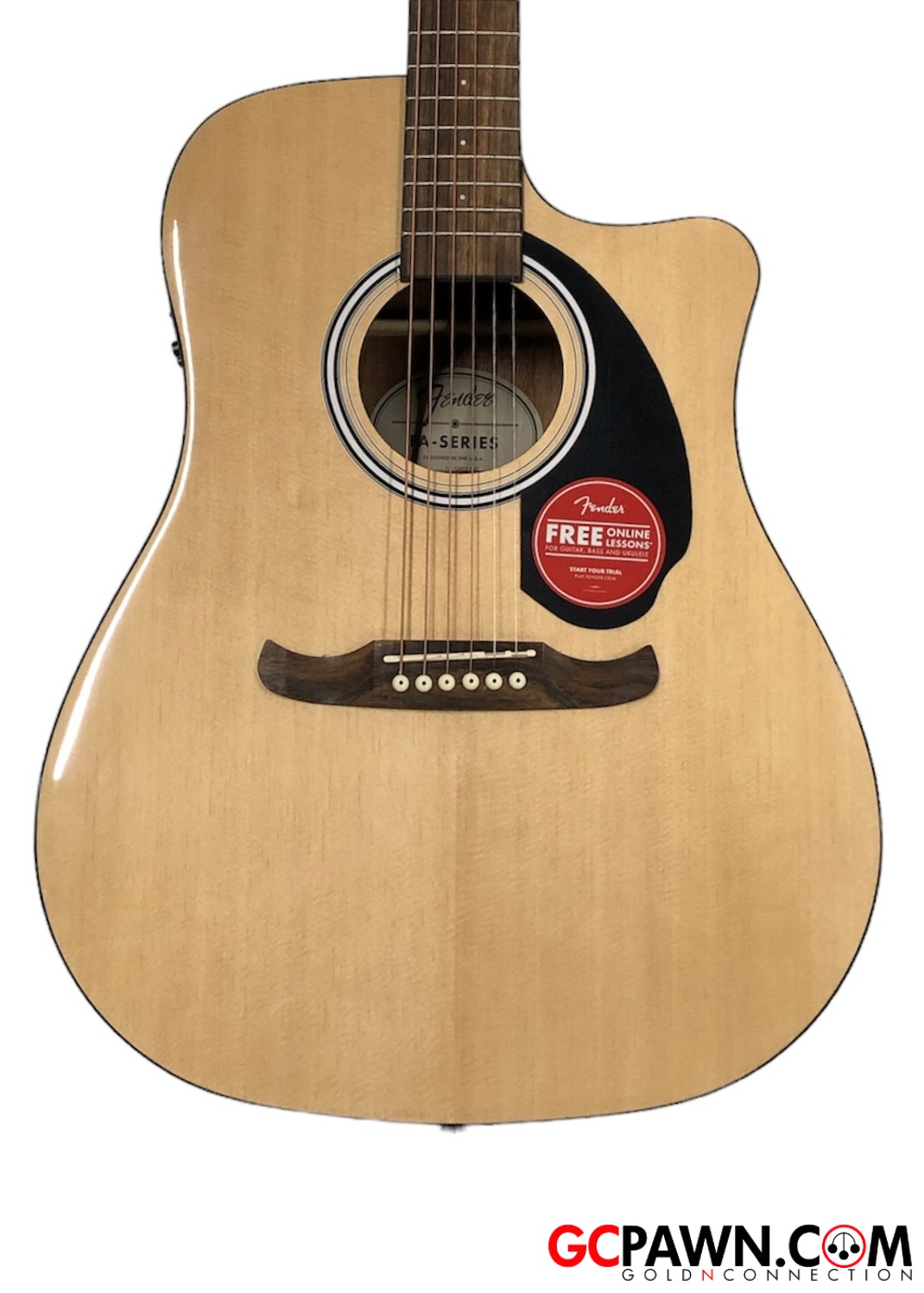 Fender FA-125CE NAT Guitar - Acoustic electric-img-0