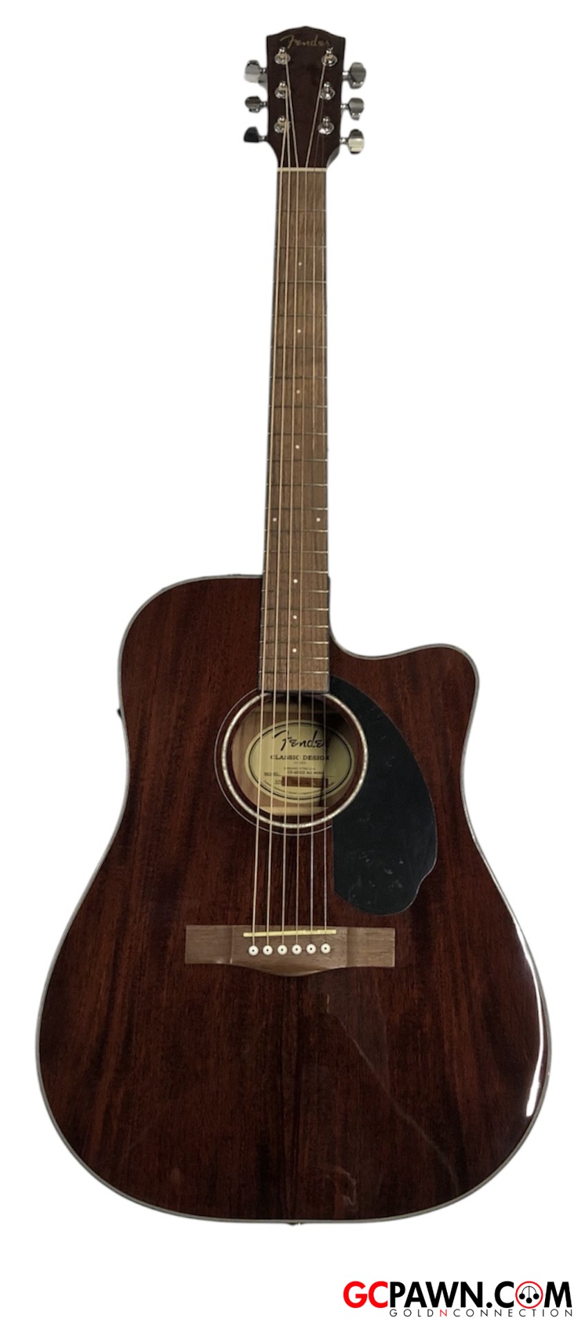 Fender CD-60SCE ALL MAH Guitar - Acoustic electric-img-3