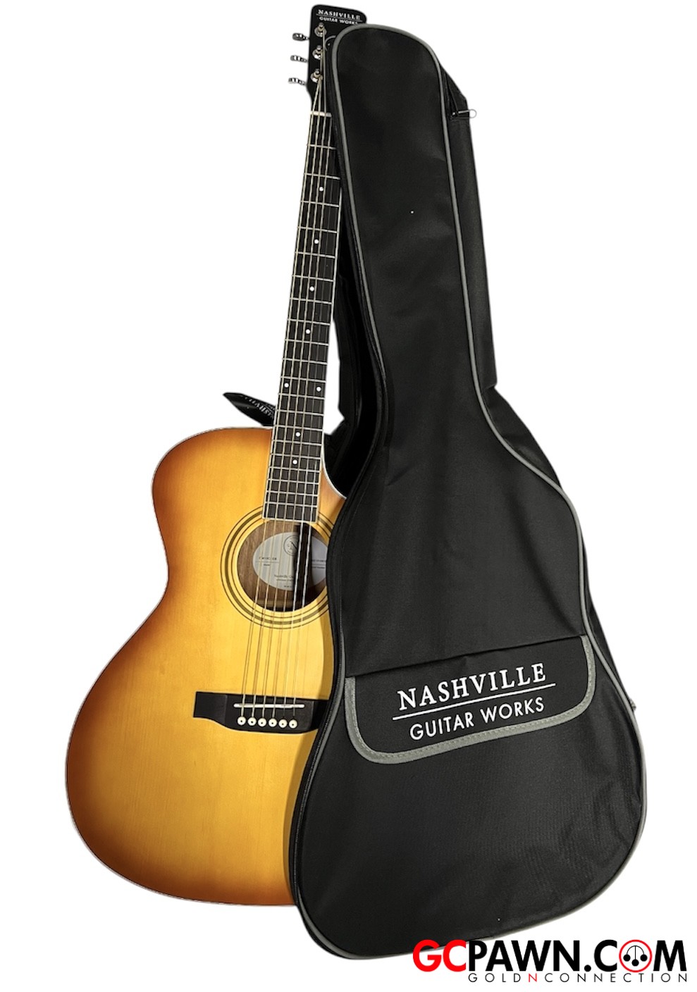 Nashville Guitarworks OM10CEEB Guitar - Acoustic electric-img-4