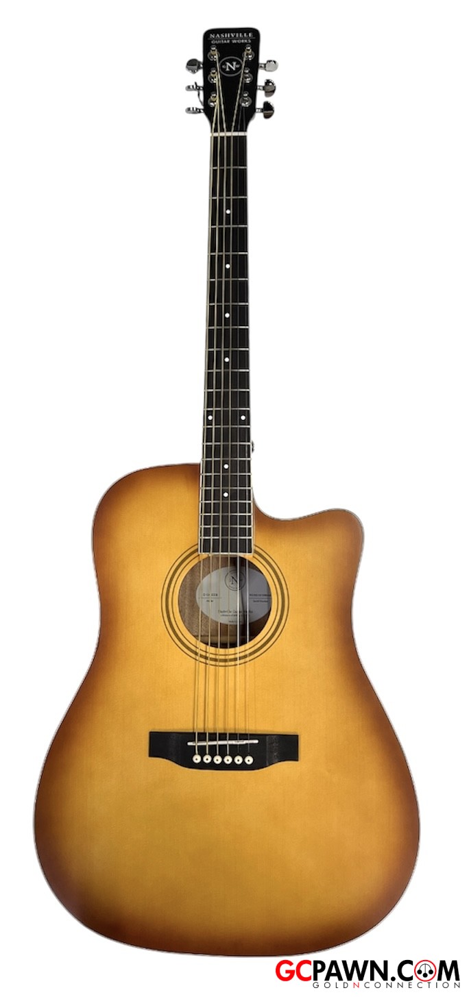 Nashville Guitarworks D10CEEB Guitar - Acoustic electric-img-3