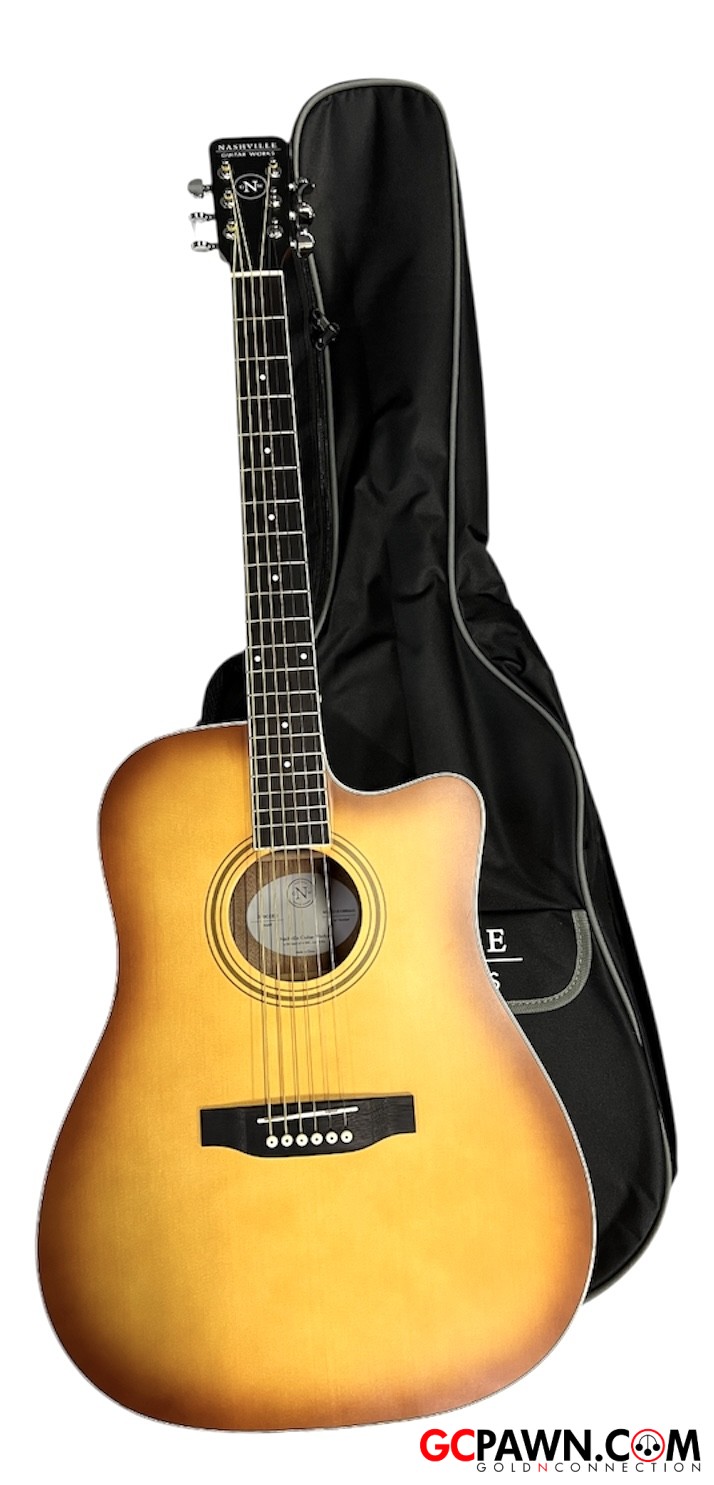 Nashville Guitarworks D10CEEB Guitar - Acoustic electric-img-4
