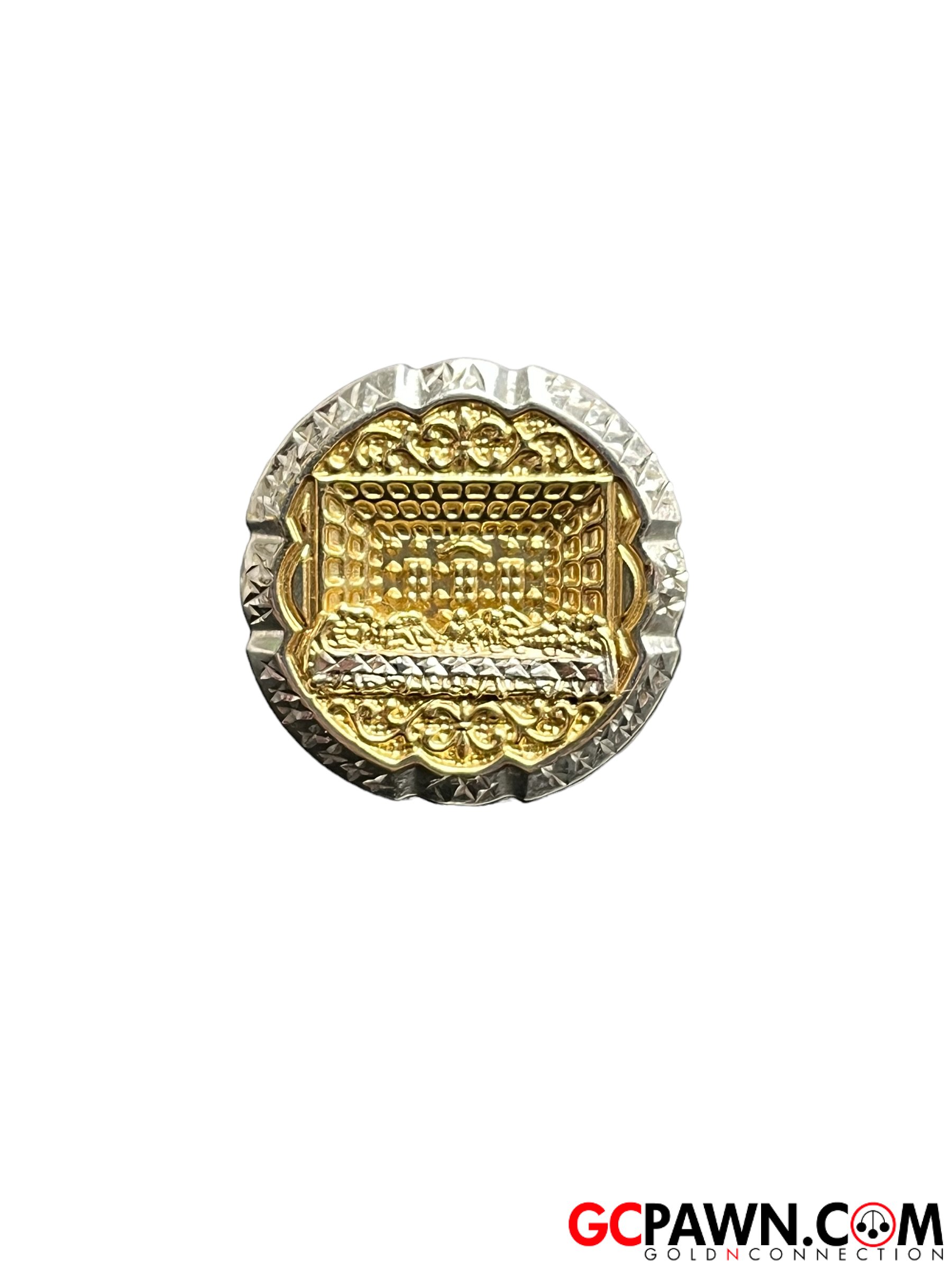 Unisex Fashion Ring 10kt Yellow Gold-img-0