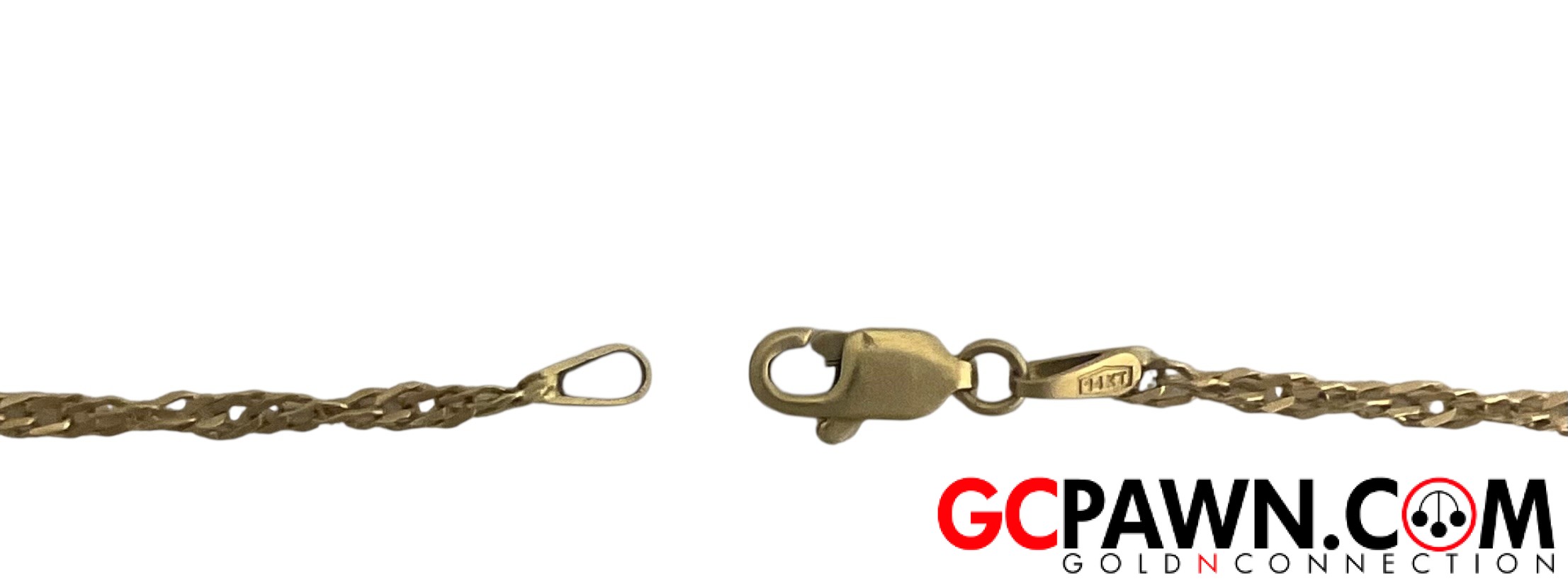Unisex Chain 14kt Yellow Gold-img-2