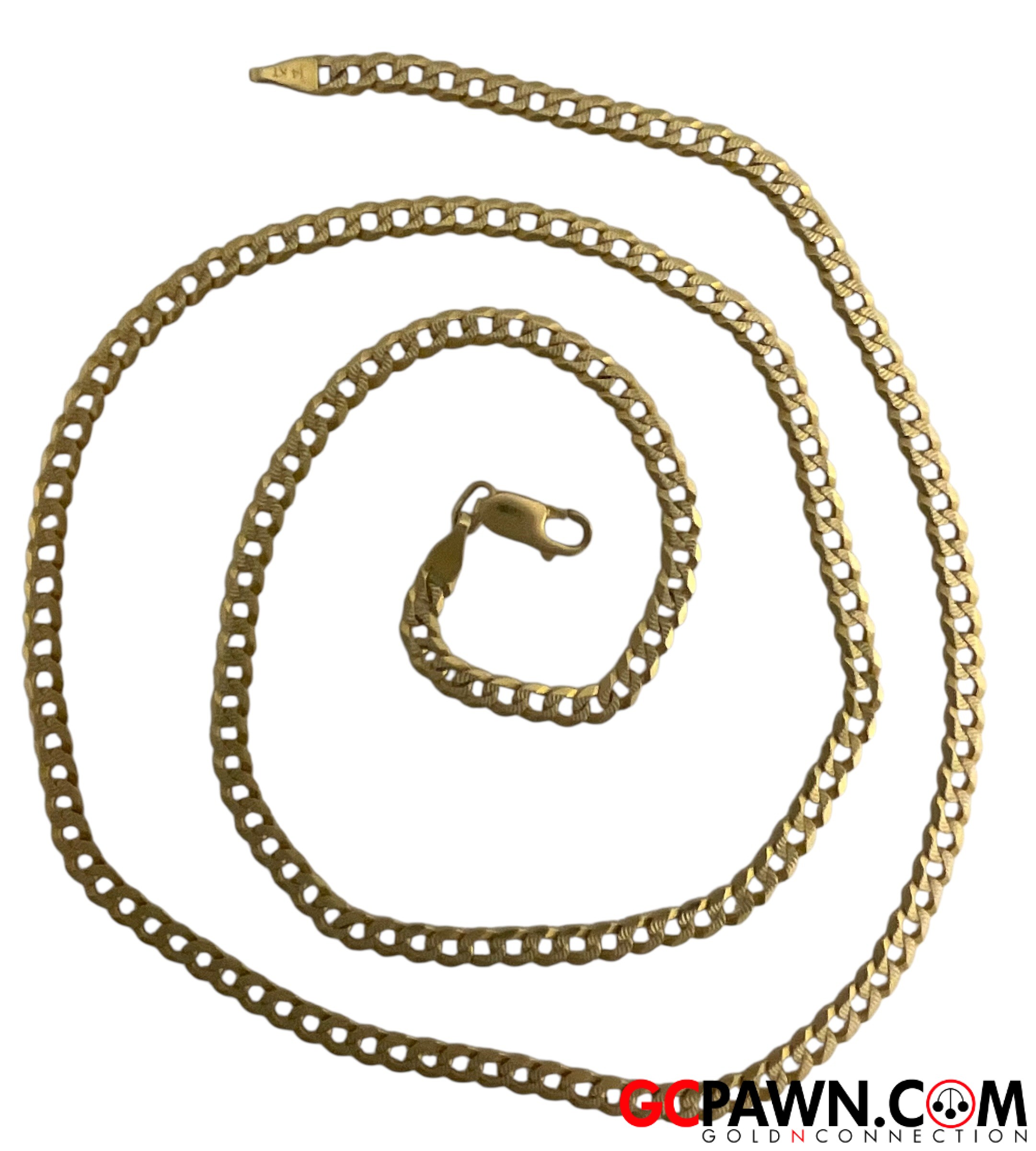 Men's Chain 14kt Yellow Gold-img-1
