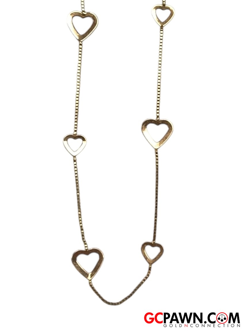 Women's Necklace 14kt Rose Gold Necklaces at 1071574954