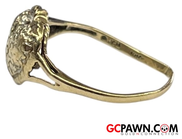 Women's Fashion Ring 10kt Yellow Gold-img-2