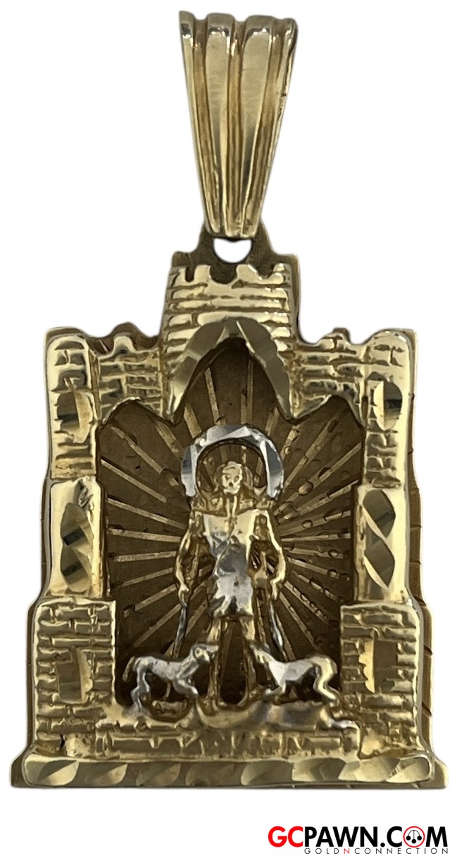Unisex Charm 10kt Yellow Gold-img-0