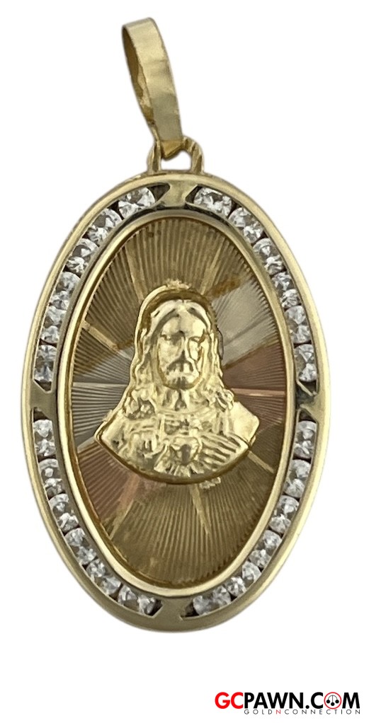 none  White Pendant 10kt Yellow-img-0