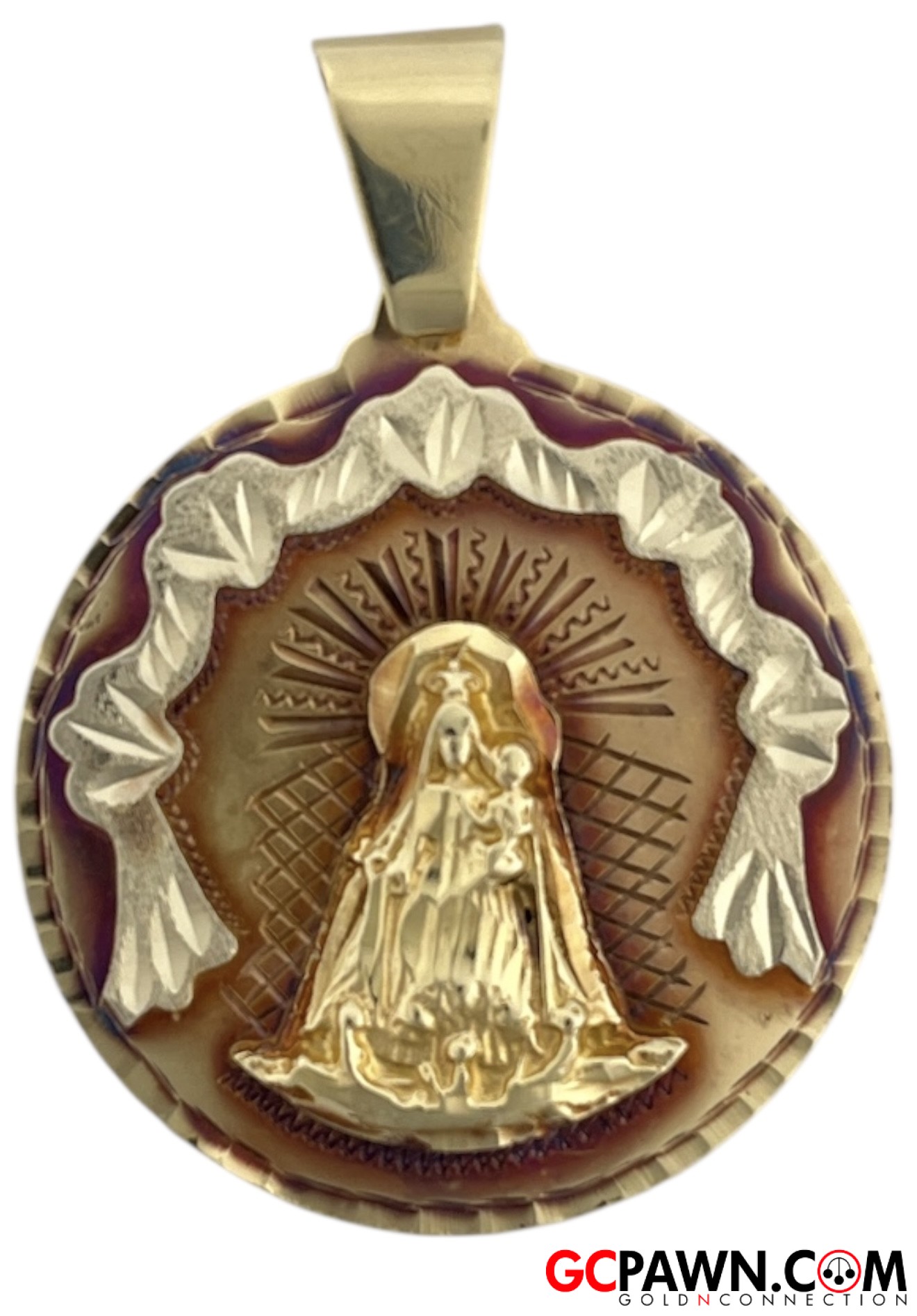 Men's Pendant 10kt Yellow Gold-img-0
