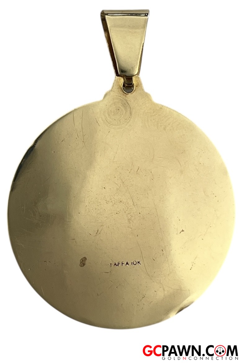 Men's Pendant 10kt Yellow Gold-img-1