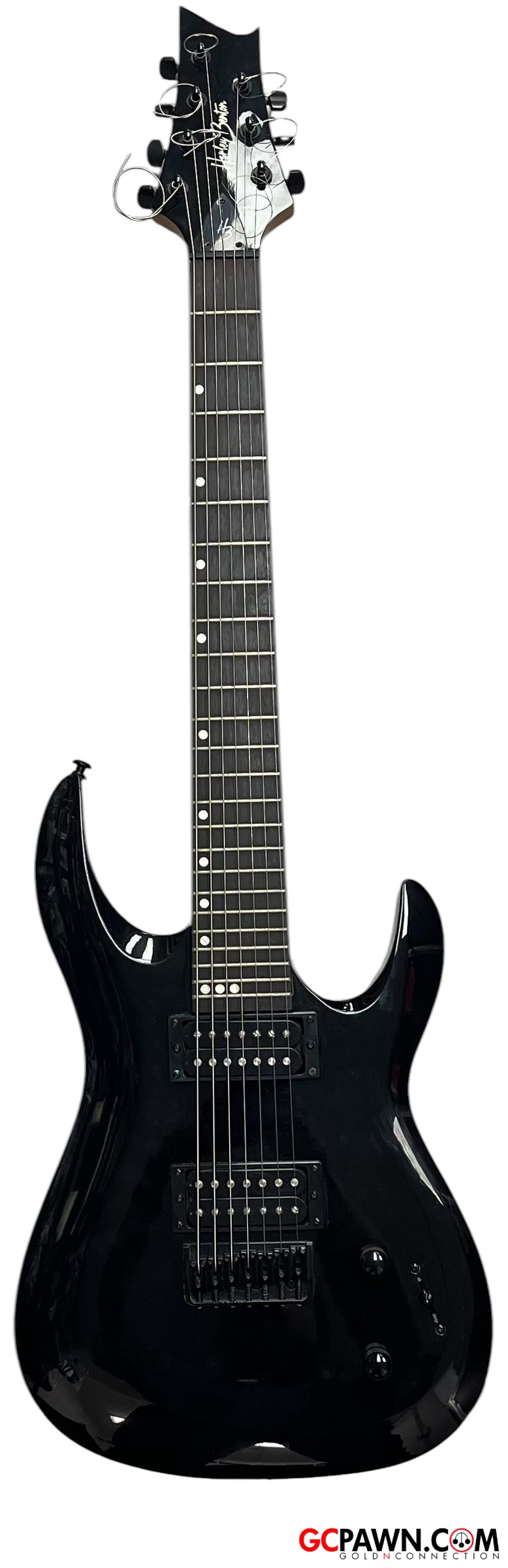 Harley Benton R-457BK Guitar - Electric-img-0