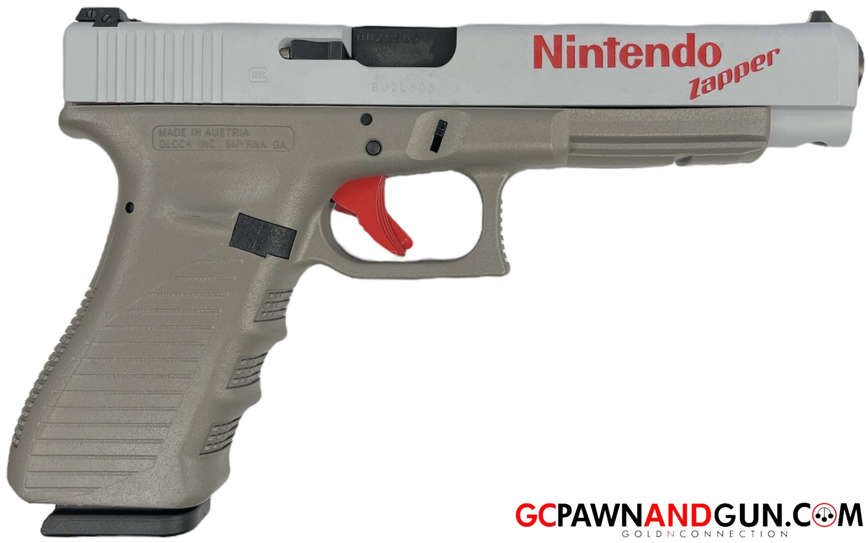 Glock 34 Nintendo Duck Hunt Handgun 9 MM Image