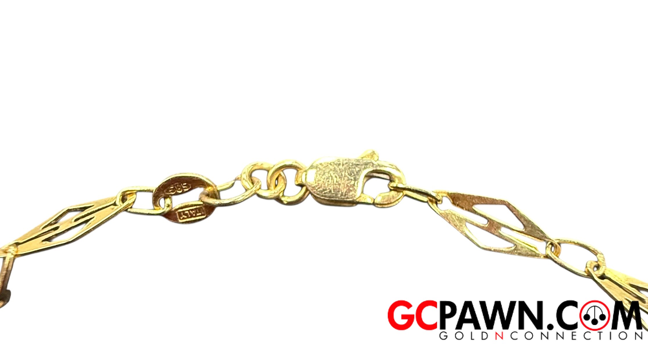 Women's Anklet 14kt Yellow Gold-img-3