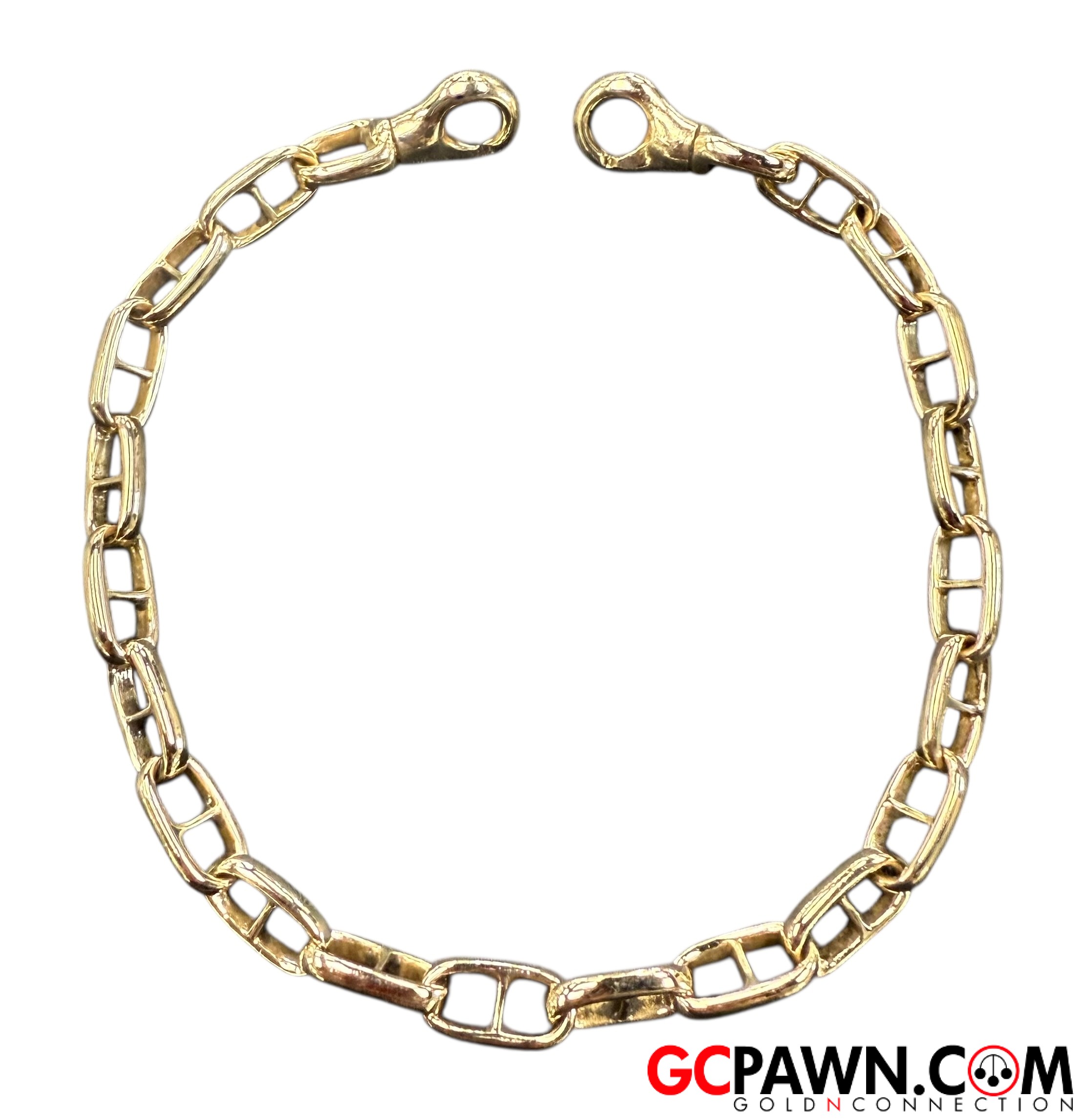 Men's Bracelet 14kt Yellow Gold-img-0