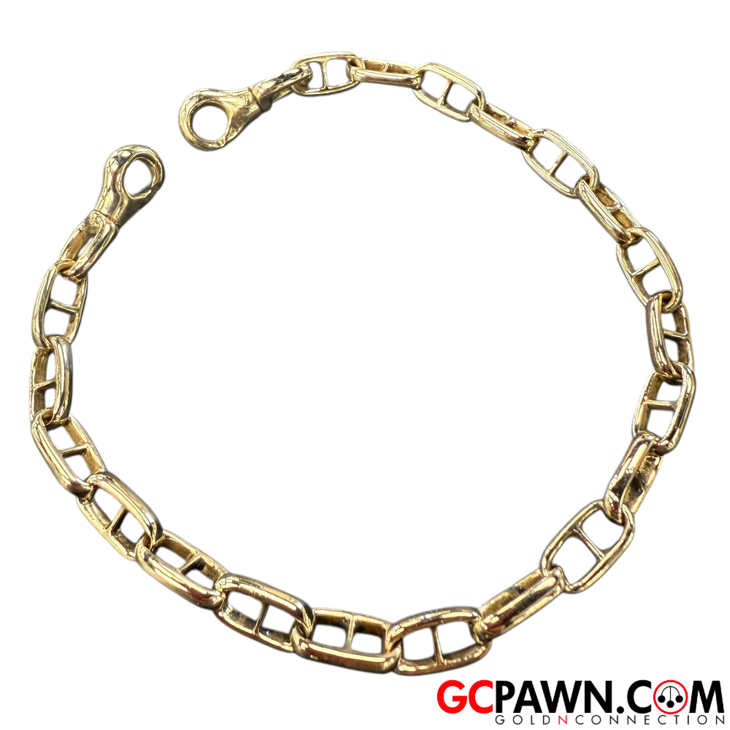 Men's Bracelet 14kt Yellow Gold-img-1