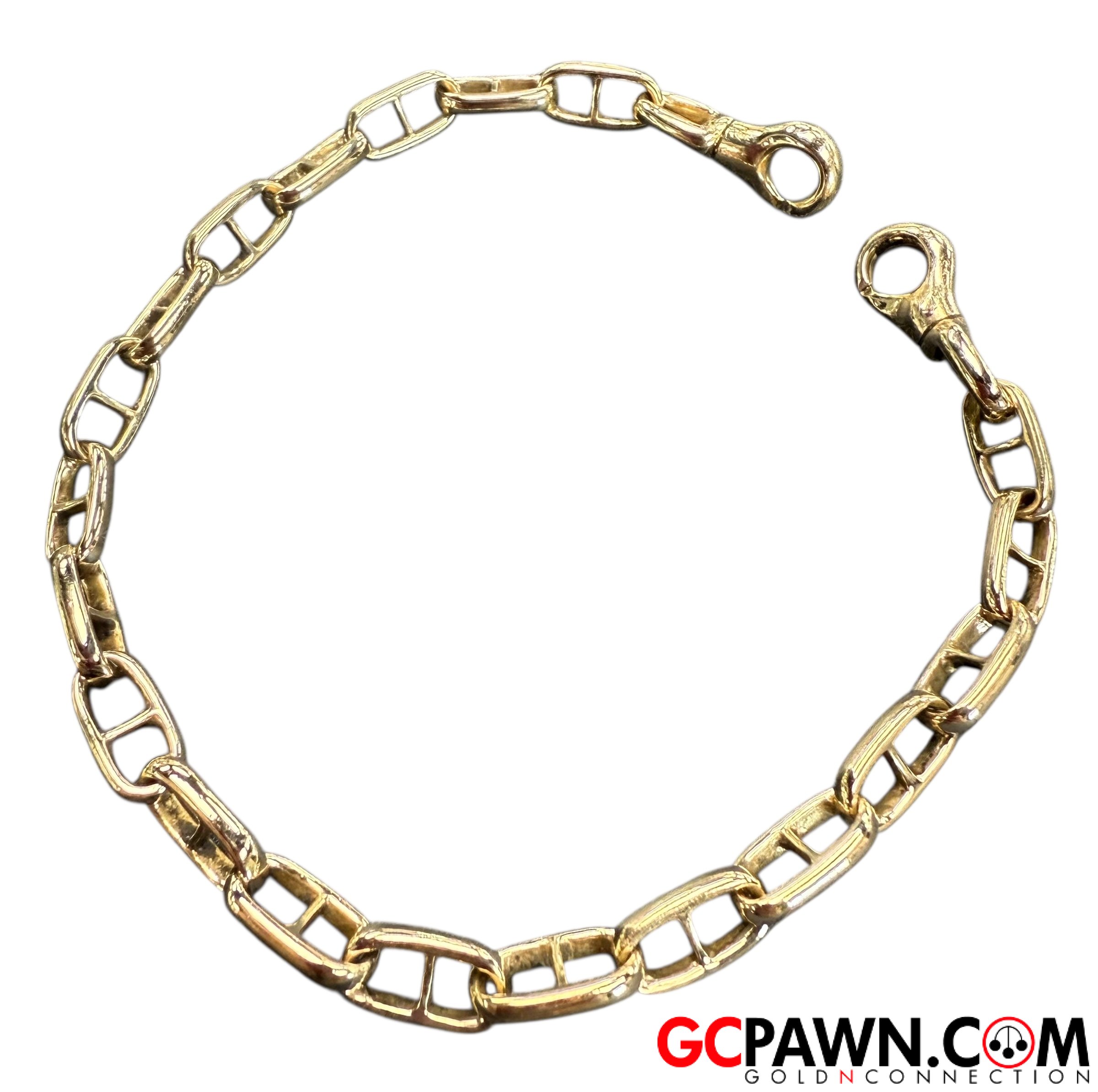 Men's Bracelet 14kt Yellow Gold-img-2
