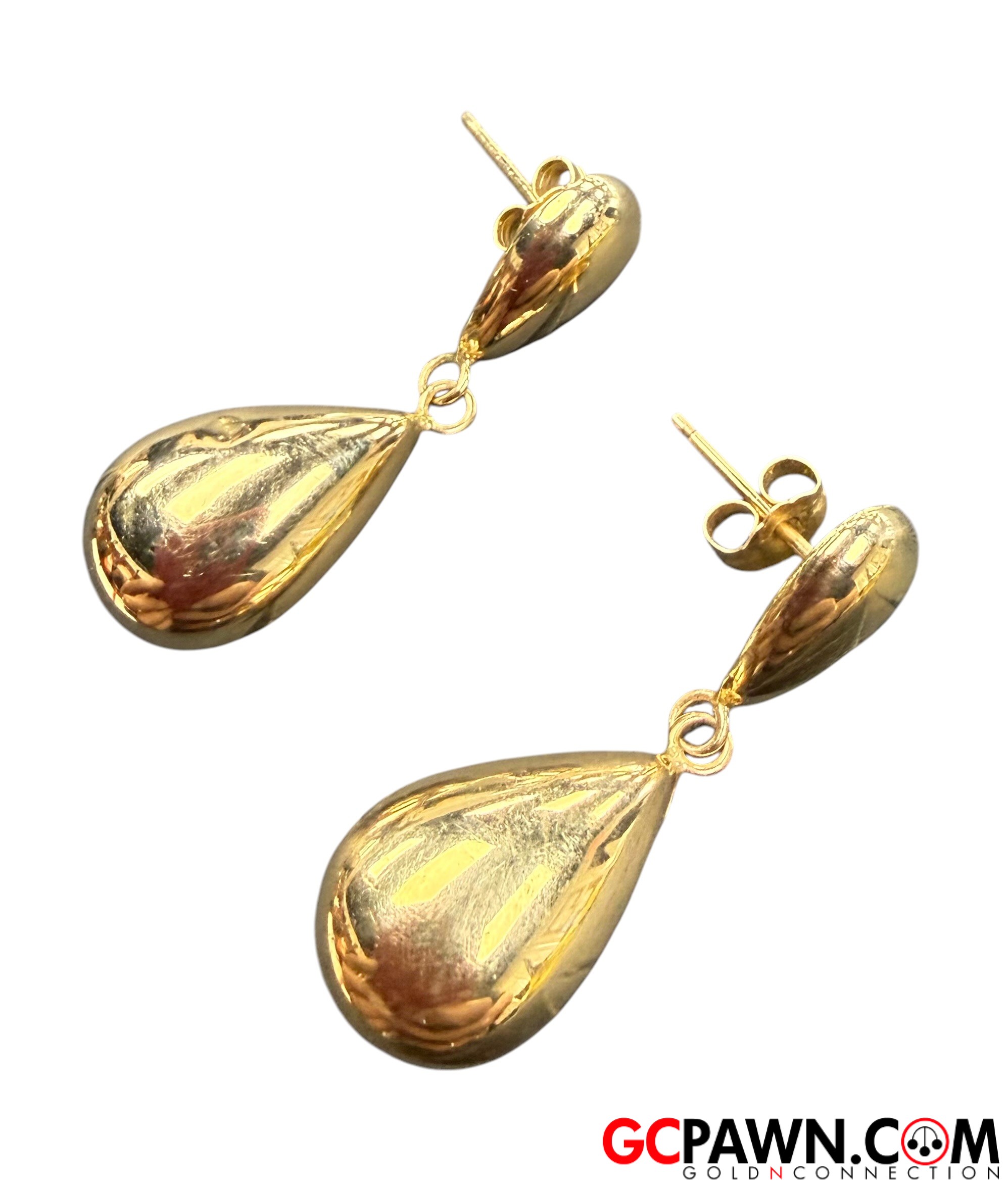 Women's Earrings 14kt Yellow Gold-img-2