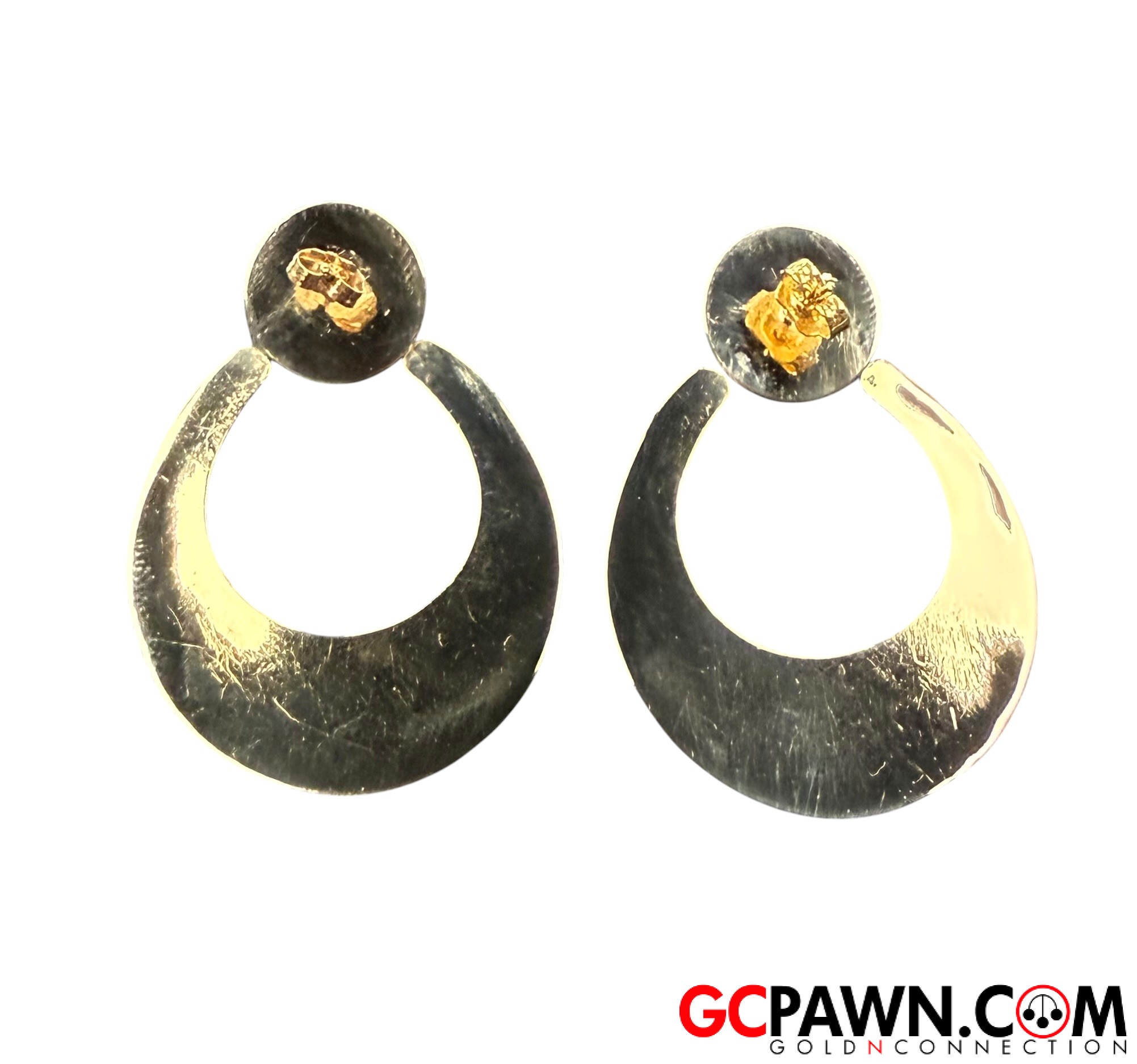 Women's Earrings 14kt Yellow Gold-img-3