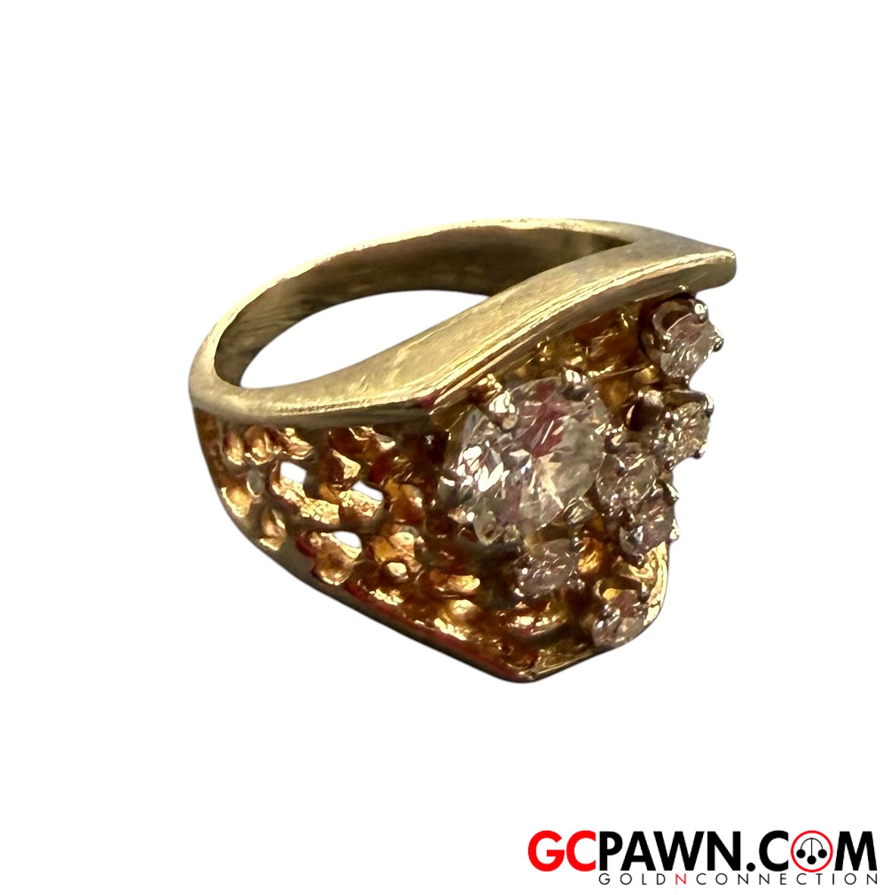 Women's Fashion Ring 14kt Yellow Gold-img-1
