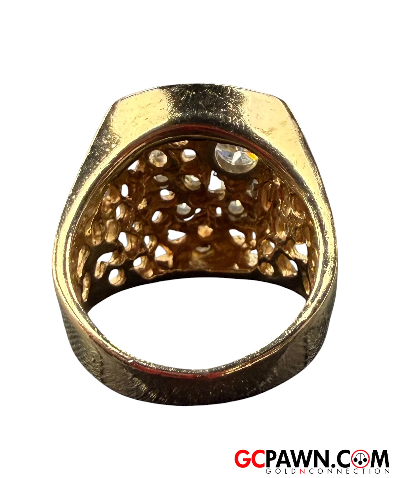 Women's Fashion Ring 14kt Yellow Gold-img-3