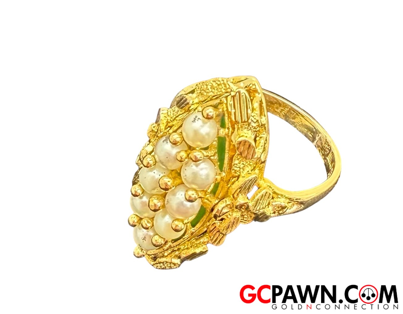 Women's Fashion Ring 18kt Yellow Gold-img-2