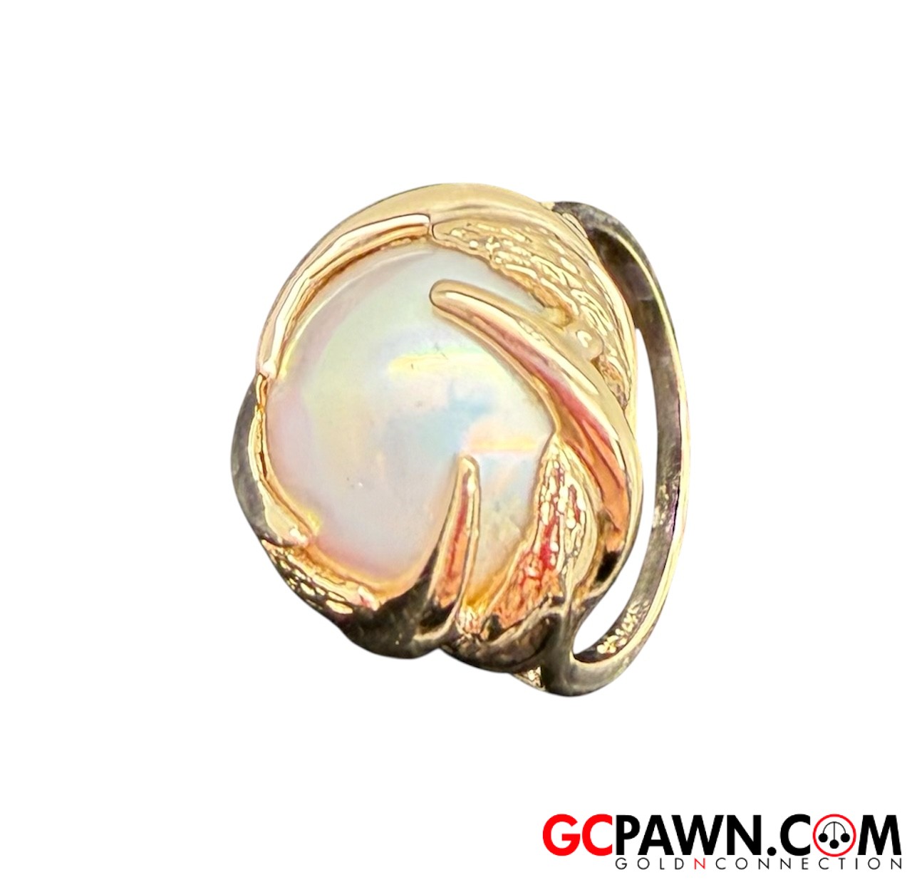 Pearl Women's Fashion Ring 14kt Yellow Gold-img-0