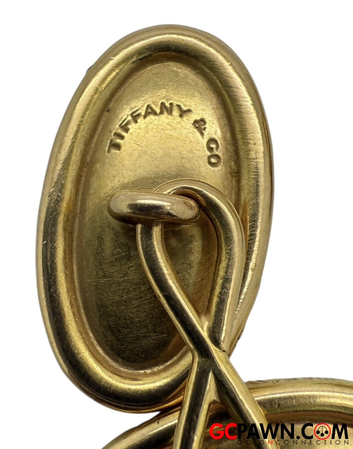 Tiffany & Co Men's Cufflinks 18kt Yellow Gold-img-2