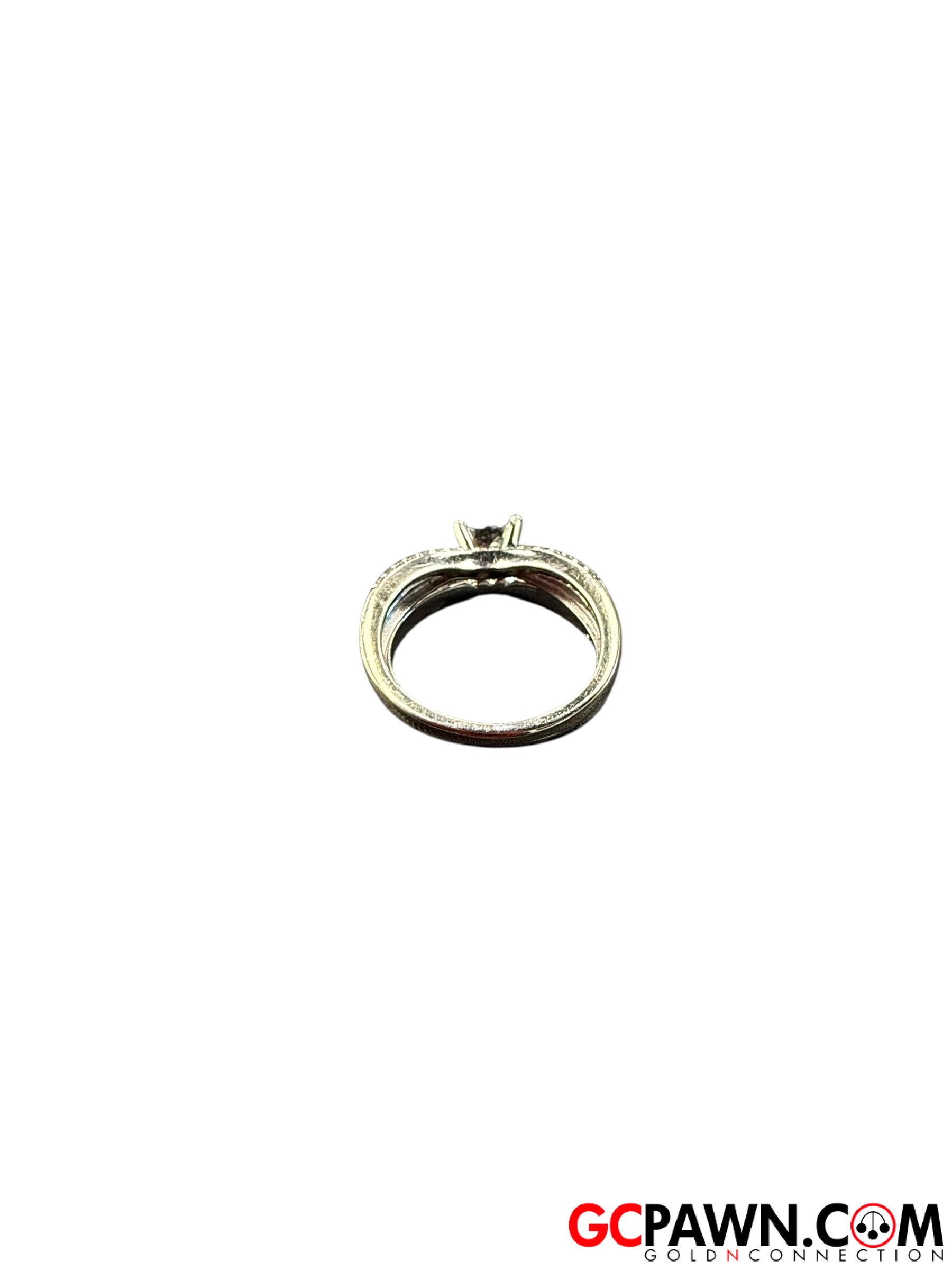 Women's Wedding set 14kt White Gold-img-4