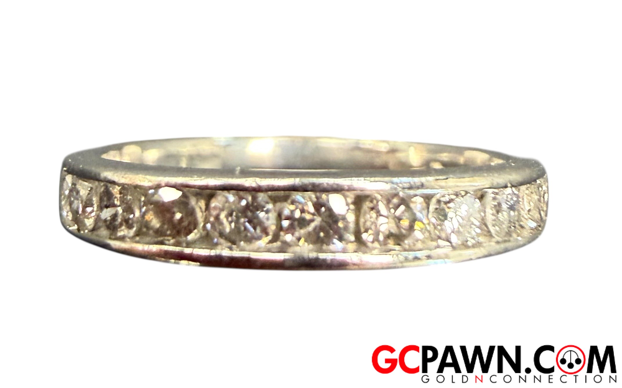 Women's Wedding band .950 Platinum-img-0