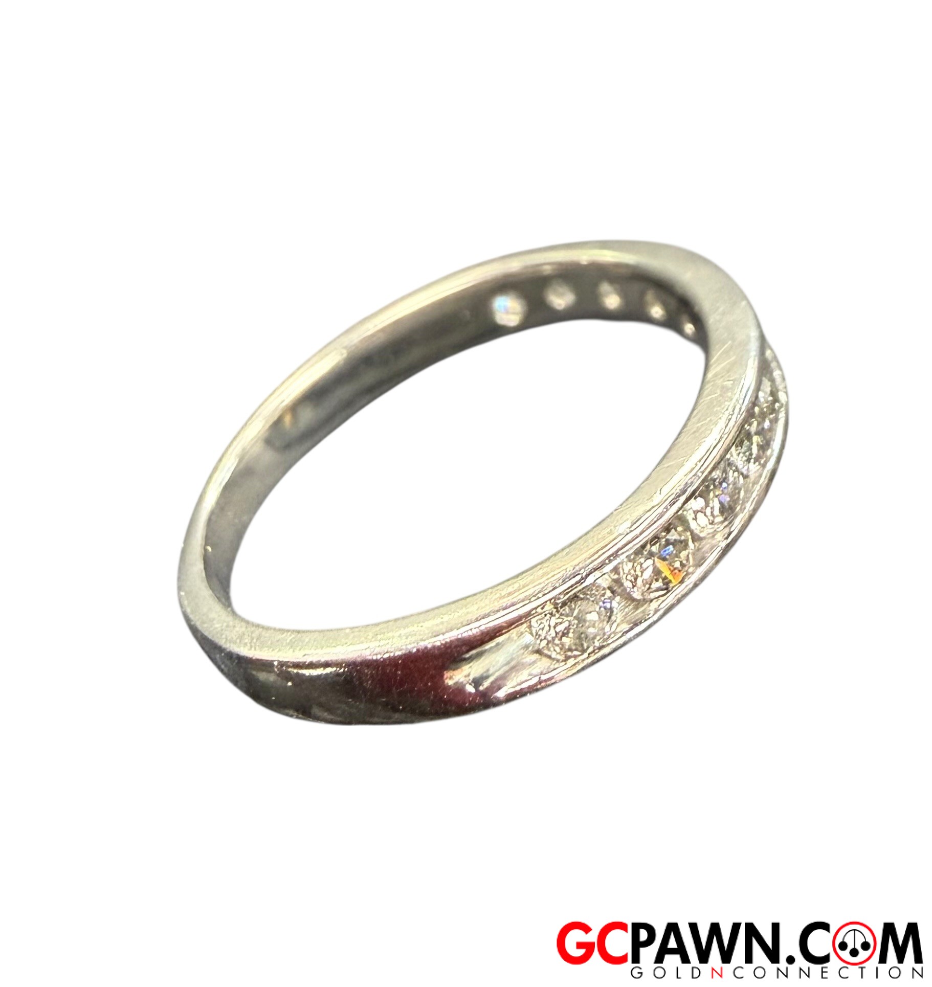 Women's Wedding band .950 Platinum-img-1