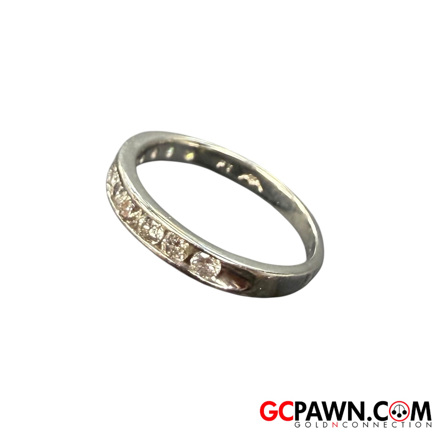 Women's Wedding band .950 Platinum-img-2