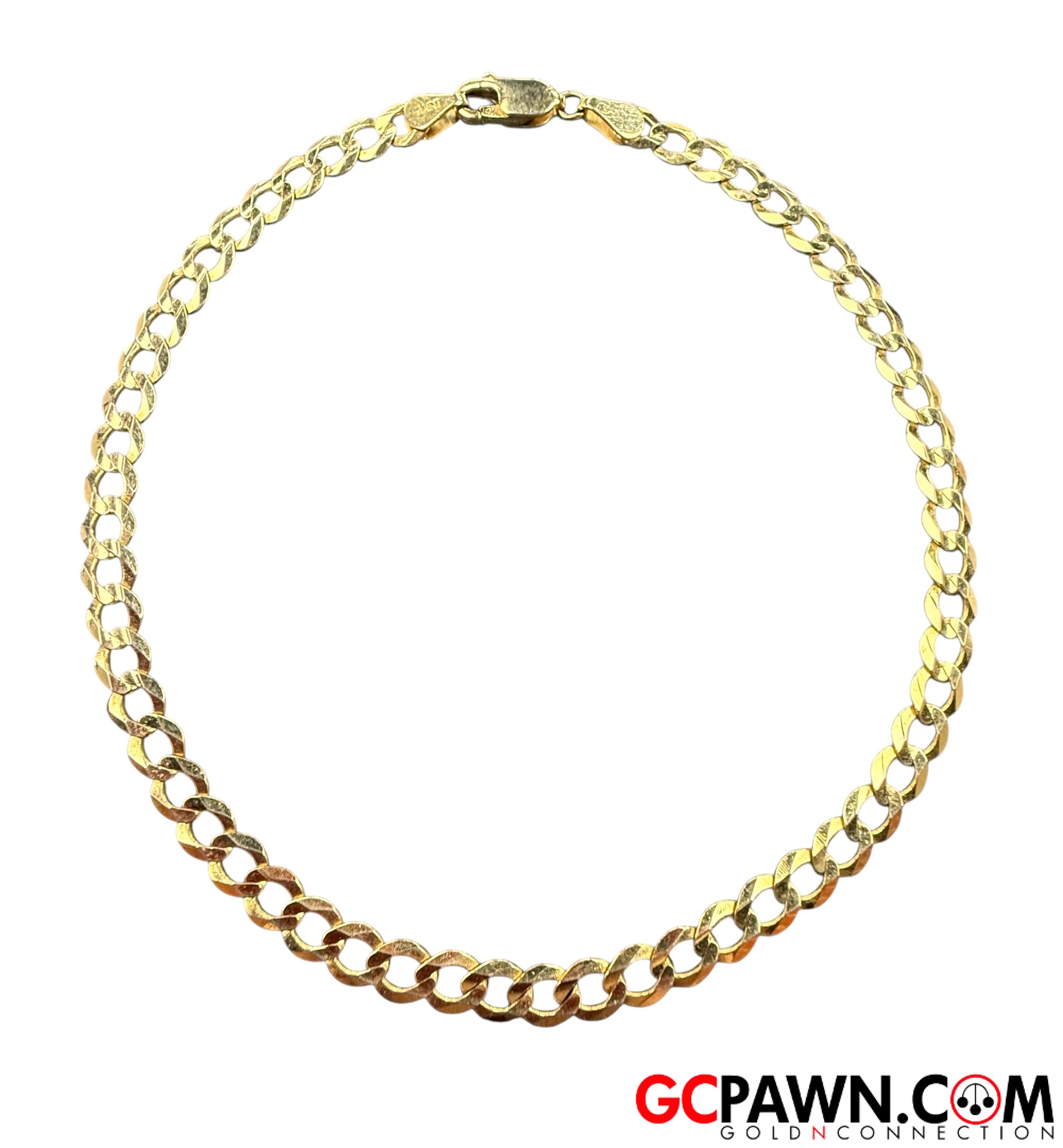 Women's Anklet 10kt Yellow Gold-img-0