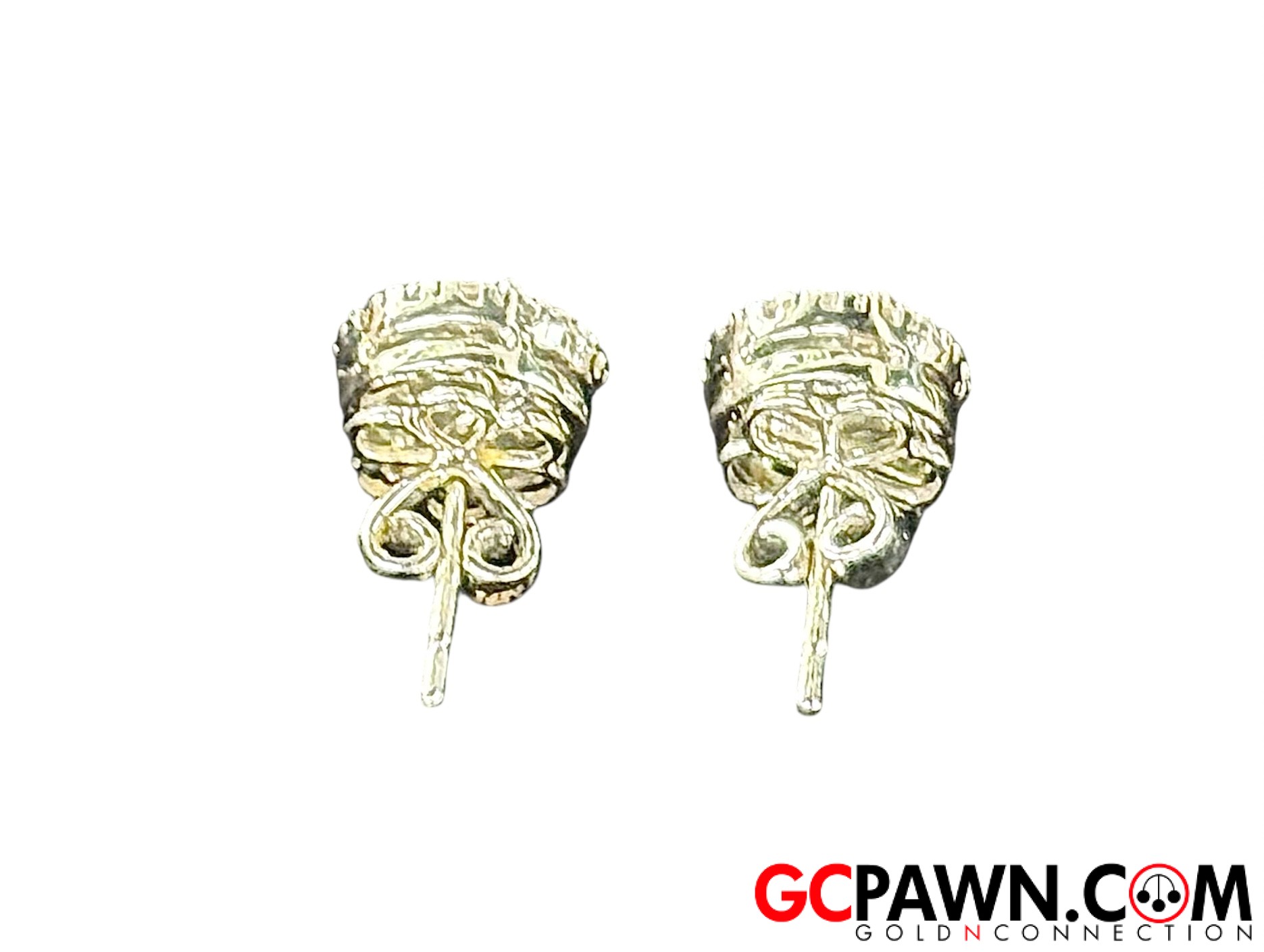 Women's Earrings 14kt White Gold-img-1
