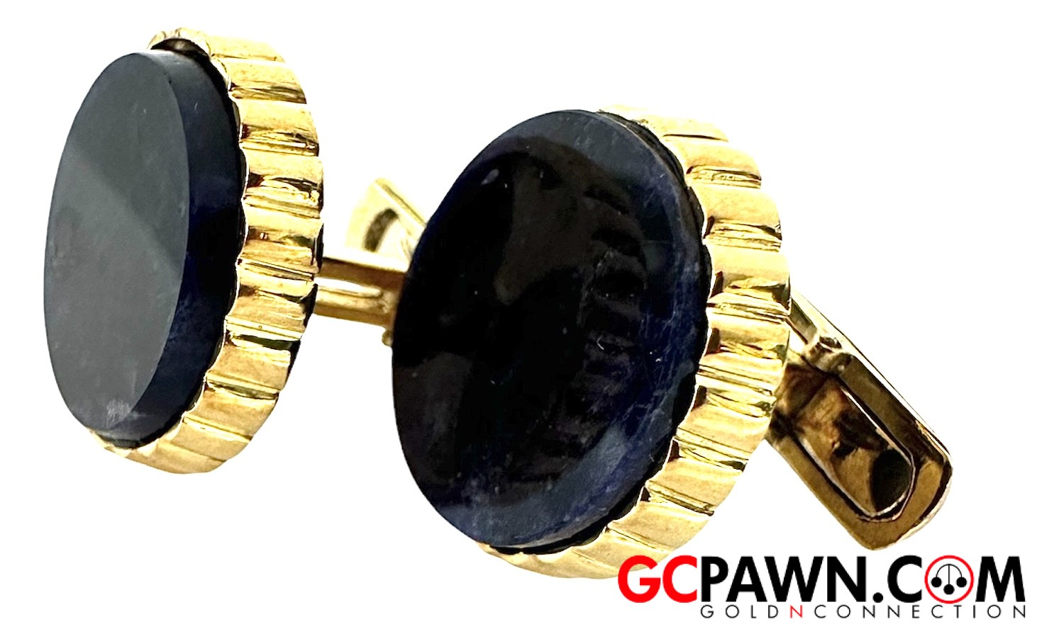 Men's Cufflinks 18kt Yellow Gold-img-0