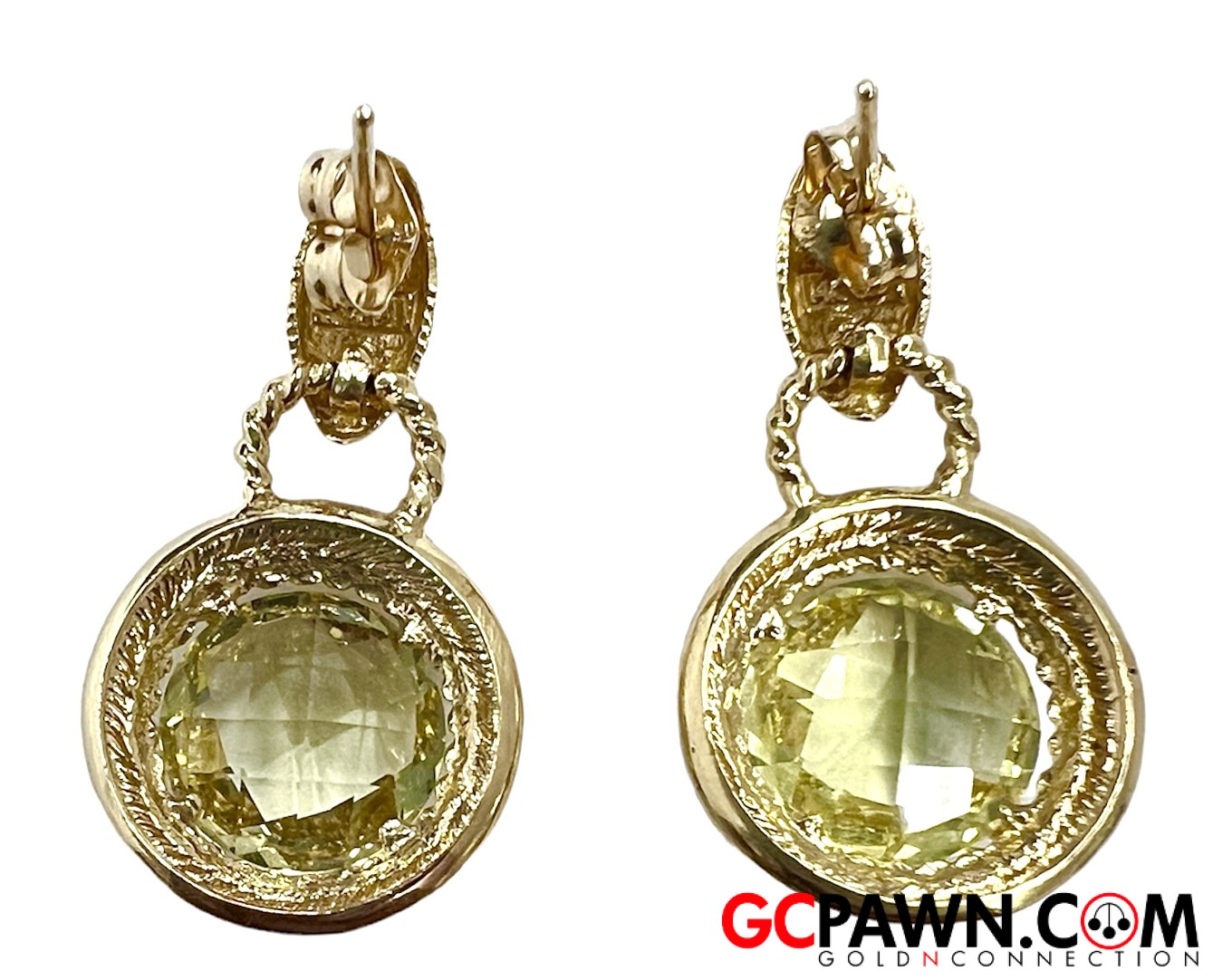 Women's Earrings 14kt Yellow Gold-img-1