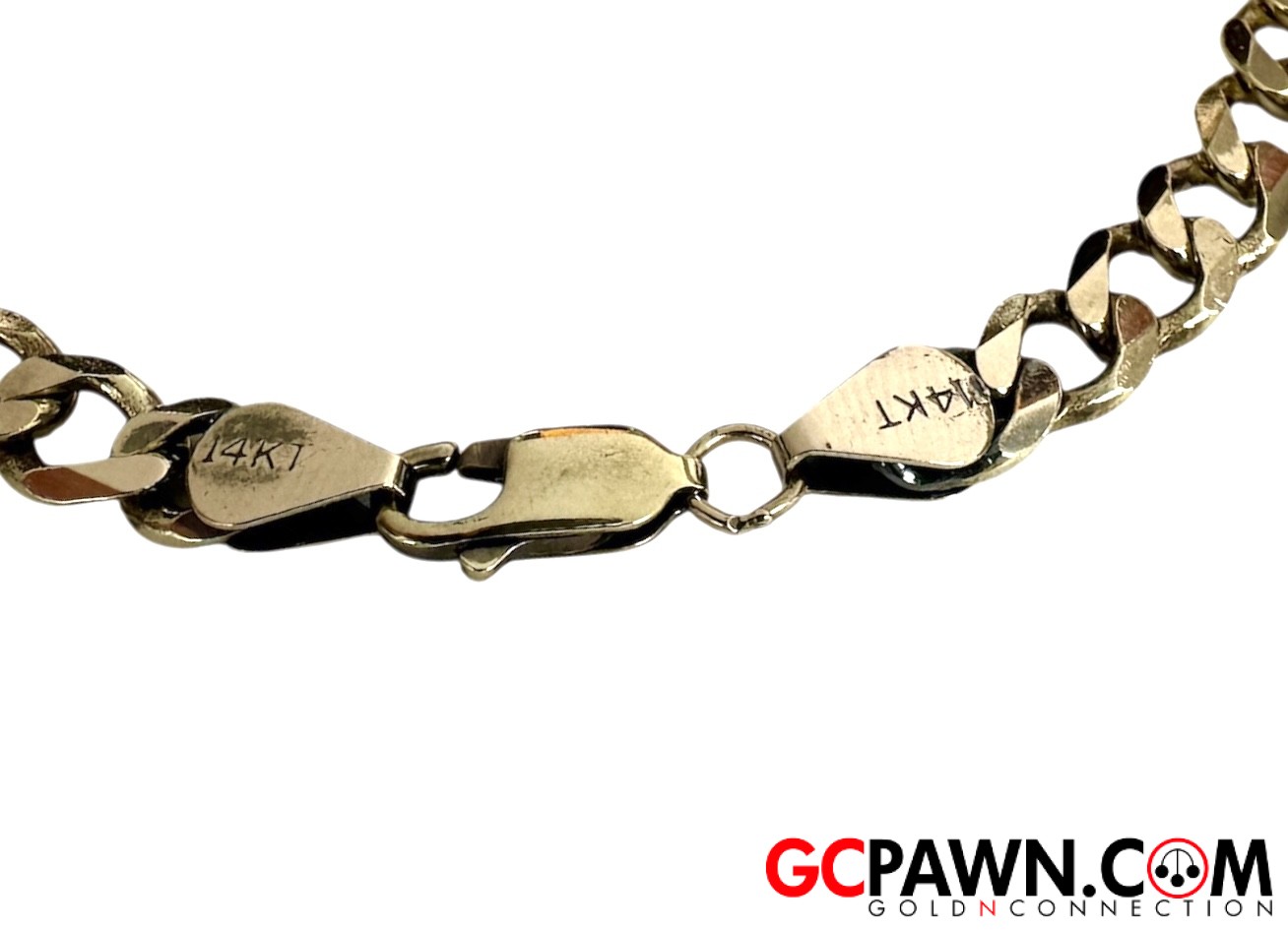 Men's Chain 14kt Yellow Gold-img-1