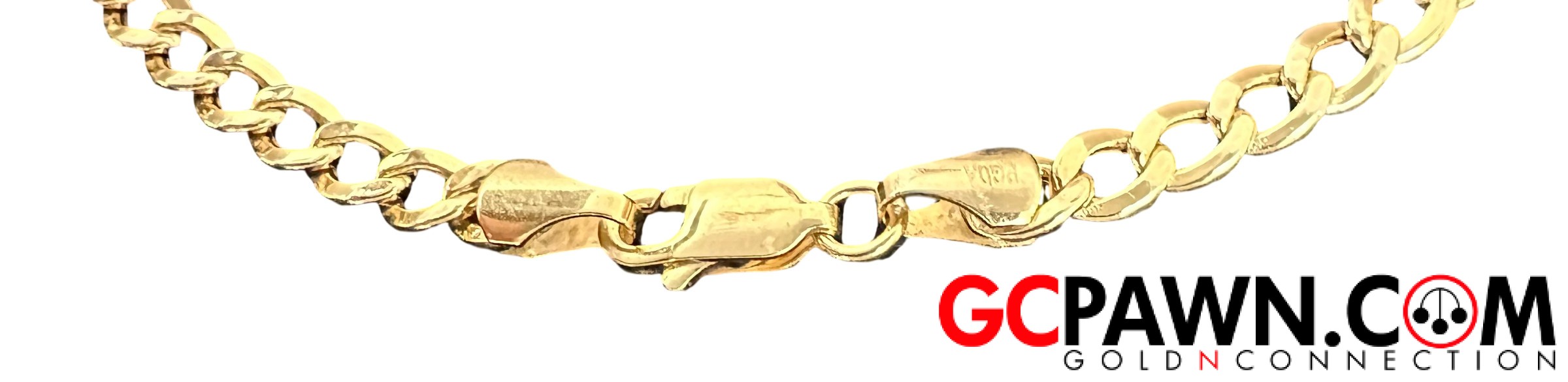 Unisex Anklet 10kt Yellow Gold-img-2