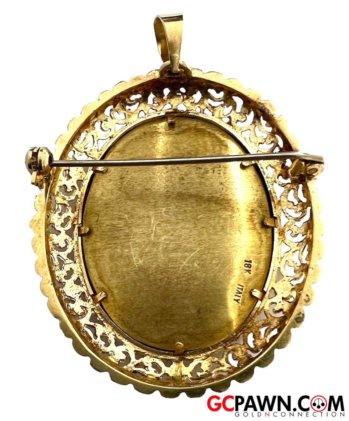 Women's Pin / Brooch 18kt Yellow Gold-img-1