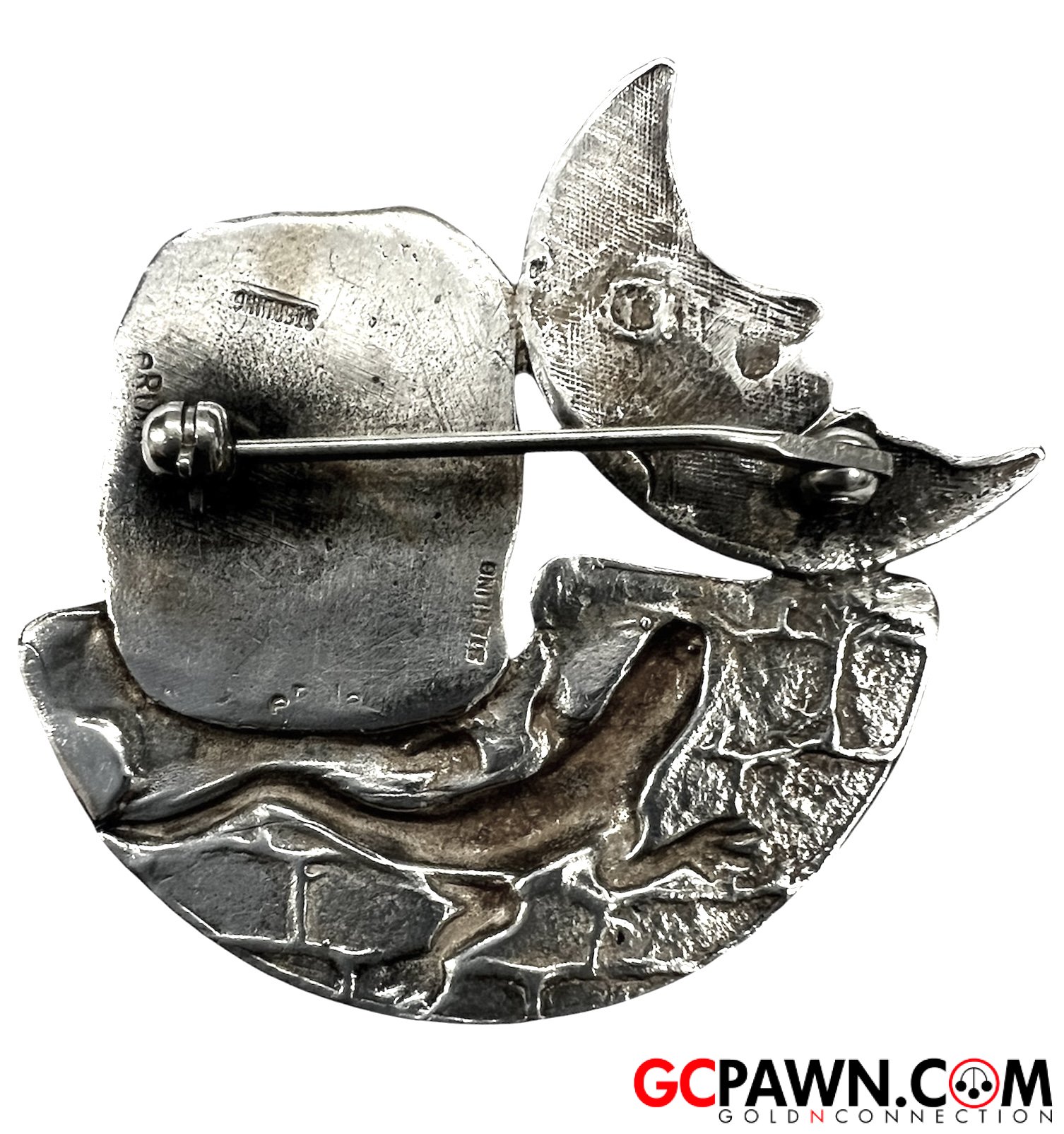Unisex Pin / Brooch .925 Silver-img-1