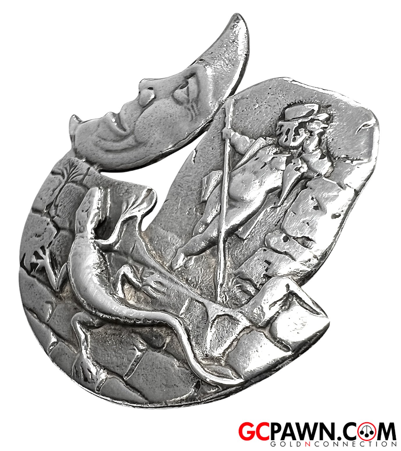 Unisex Pin / Brooch .925 Silver-img-2