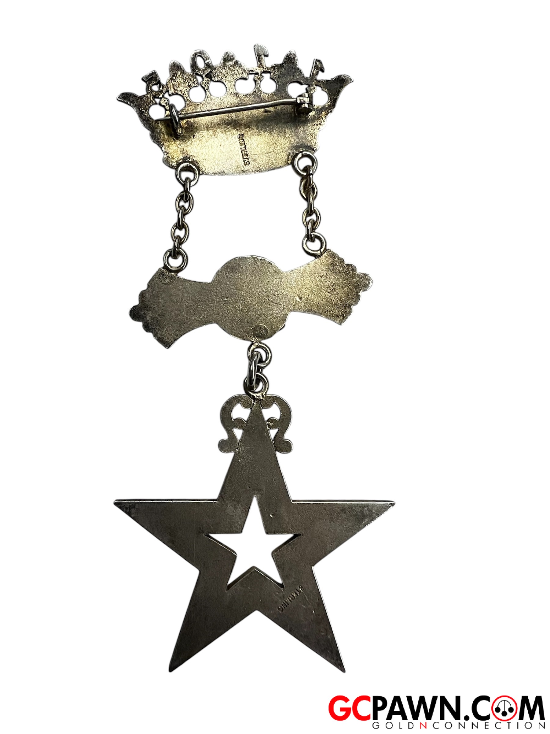 Unisex Pin / Brooch .925 Silver-img-4