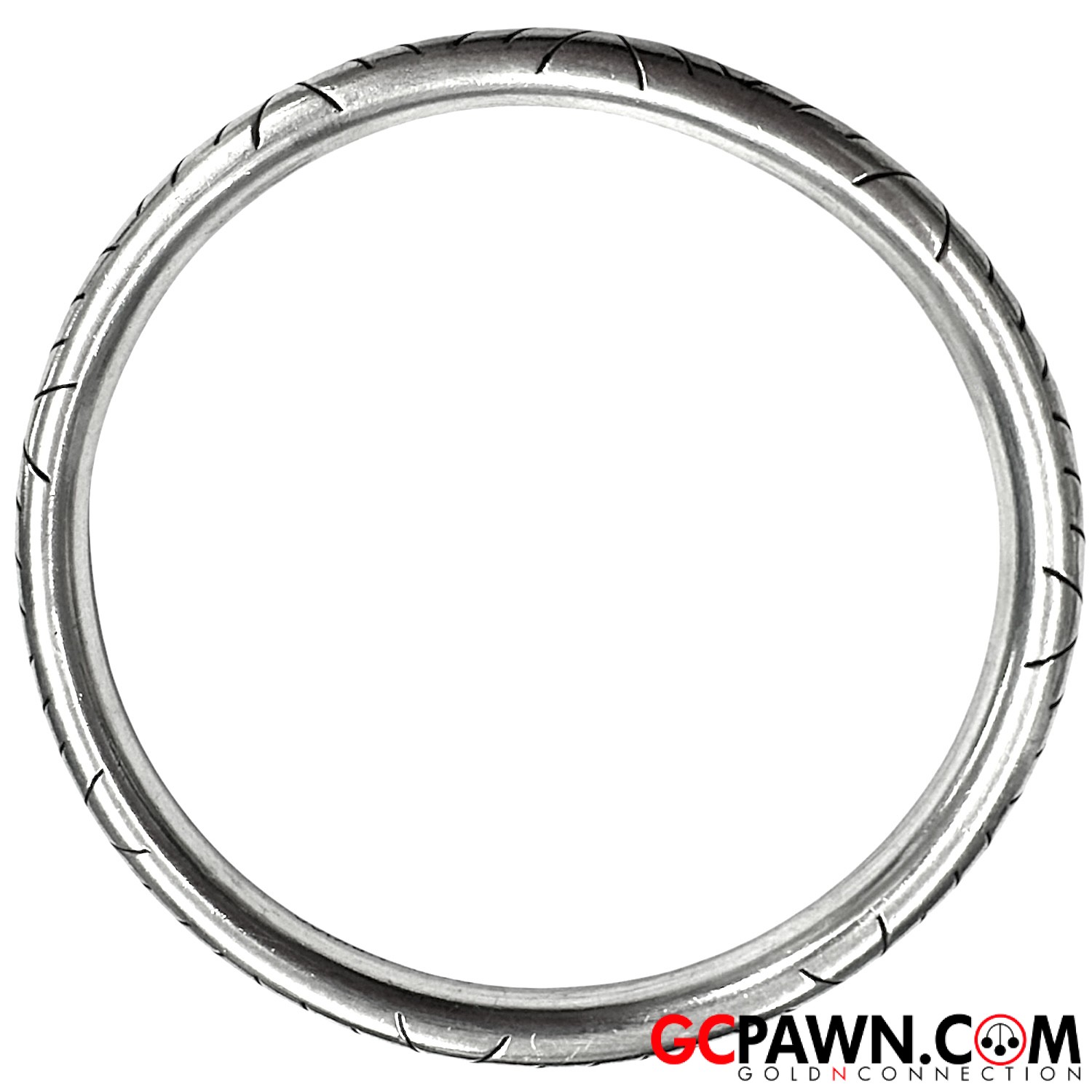 6mm Women's Bangle .925 Silver-img-0