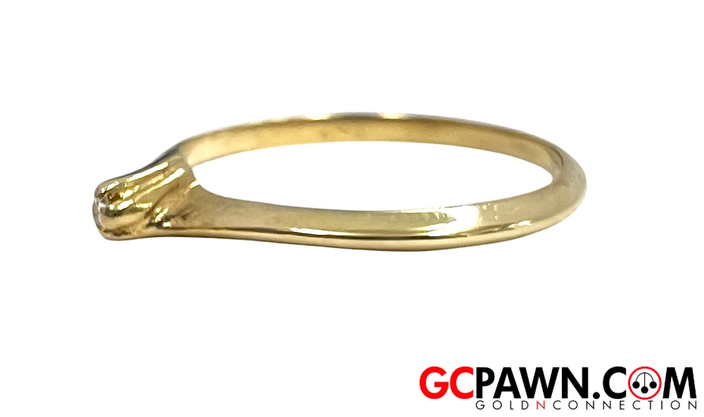 Diamond Women's Solitaire ring 14kt Yellow Gold-img-1