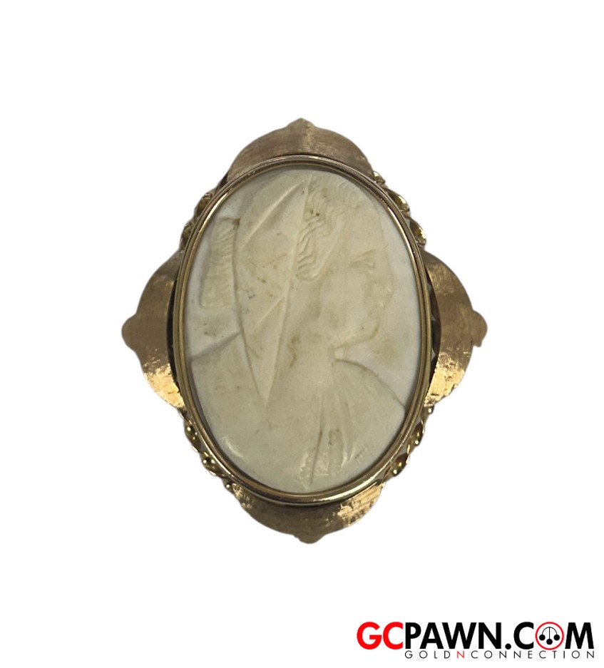 Unisex Pin / Brooch 14kt Yellow Gold-img-0