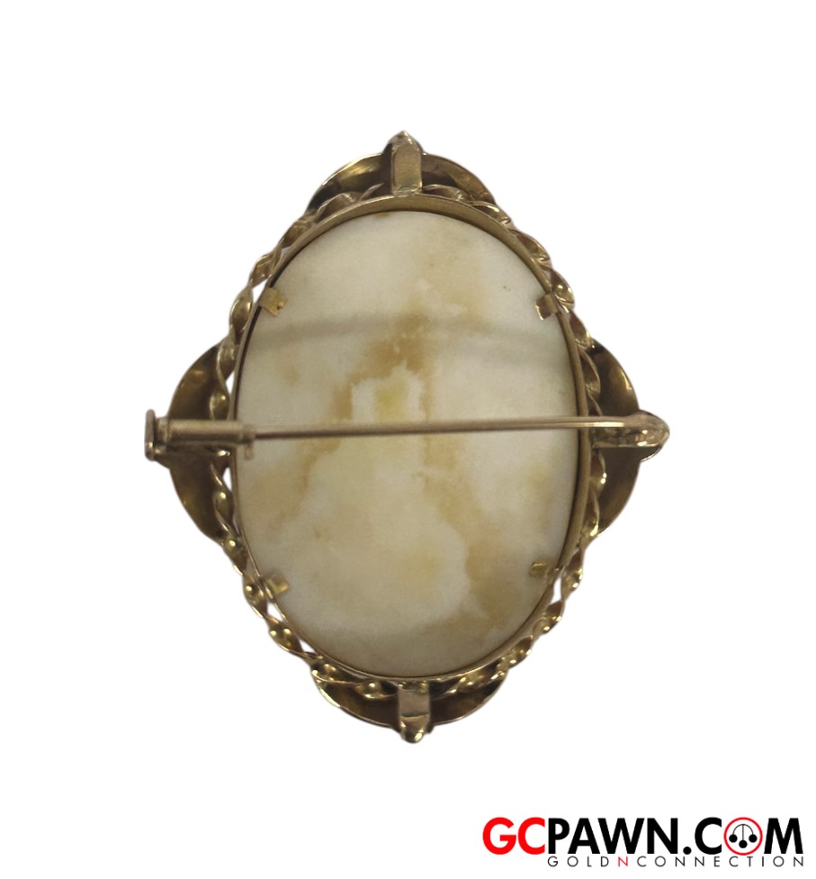 Unisex Pin / Brooch 14kt Yellow Gold-img-1