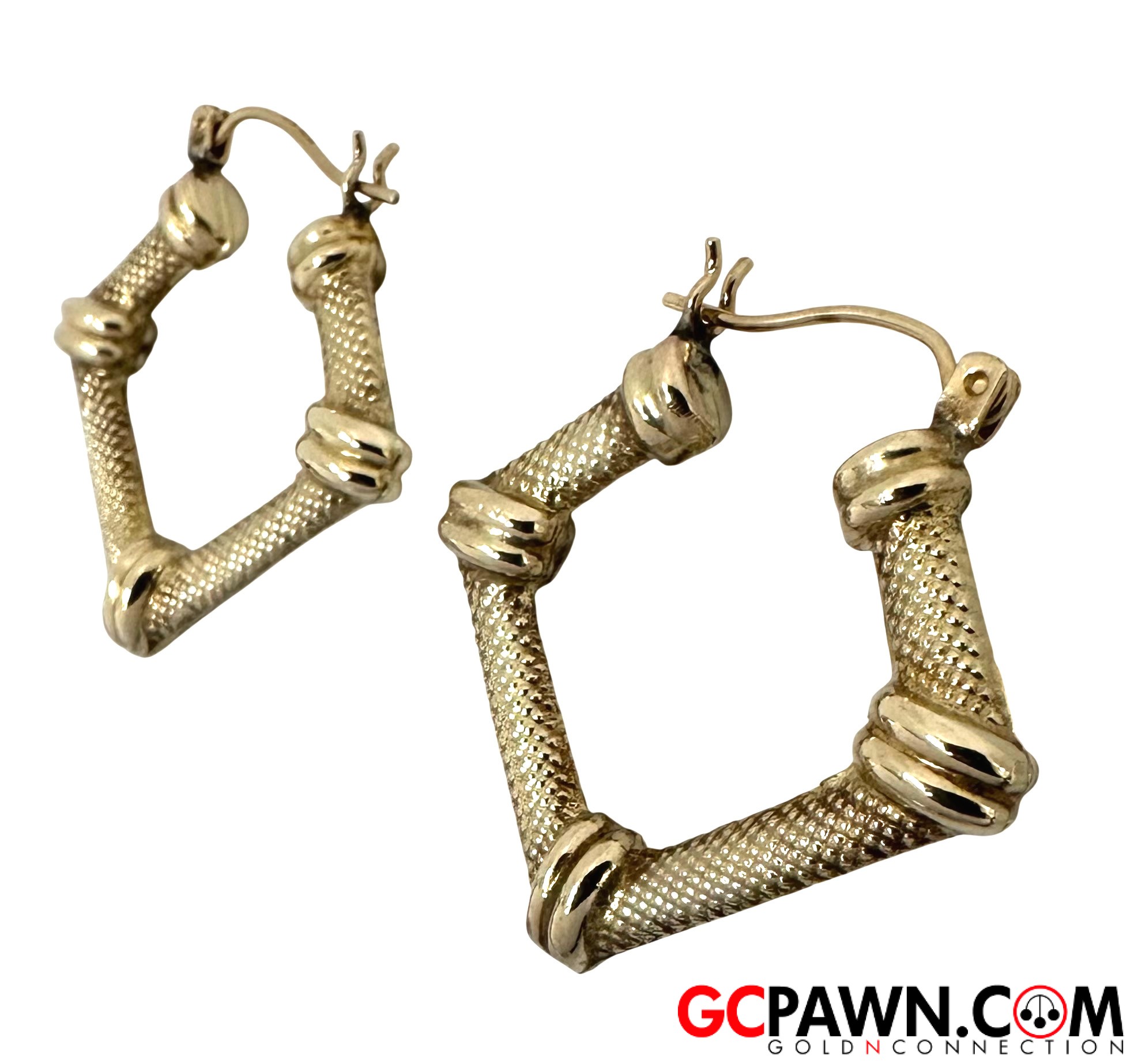 Women's Earrings 10kt Yellow Gold-img-1